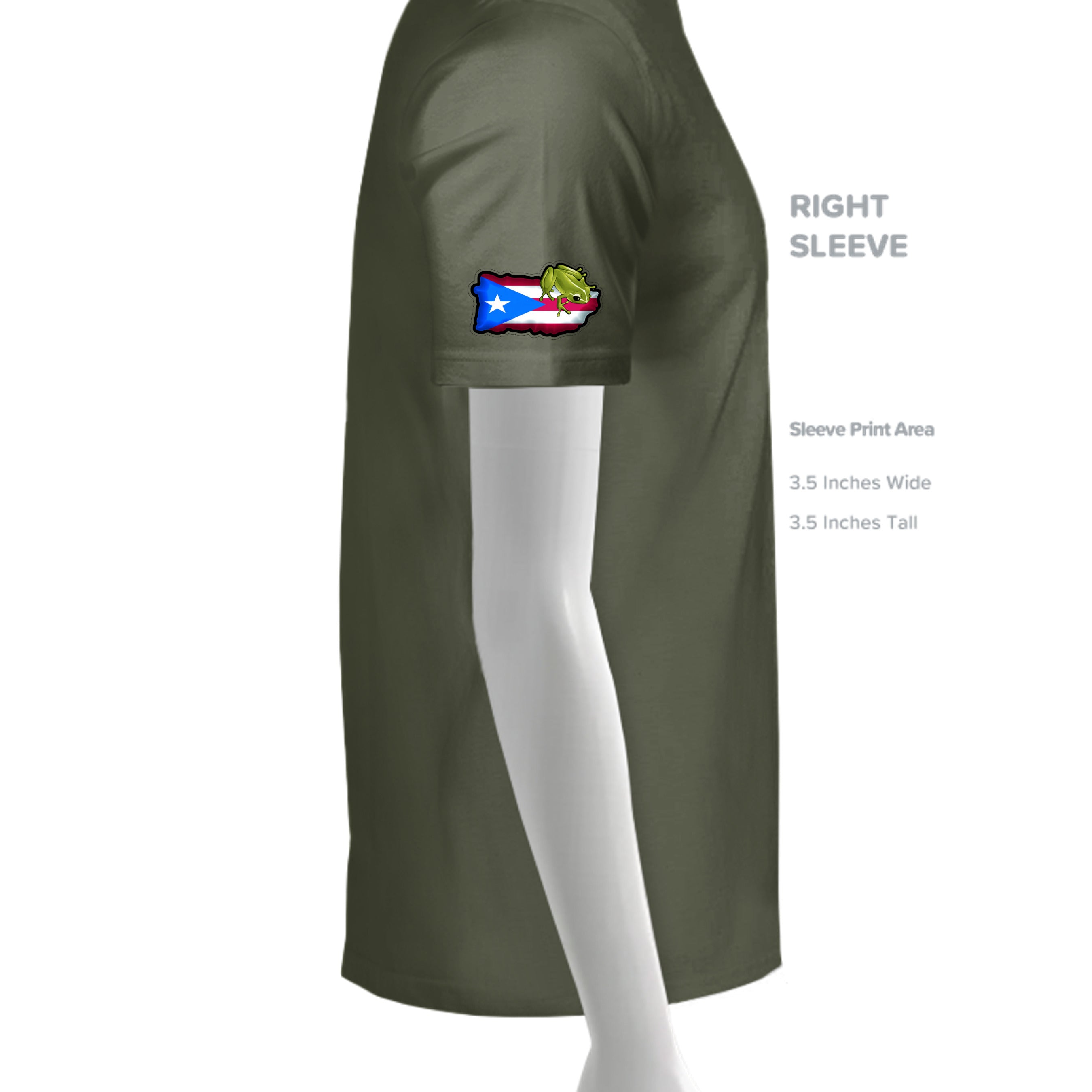 MILITARY GREEN - 3005 - SLEEVE_RIGHT