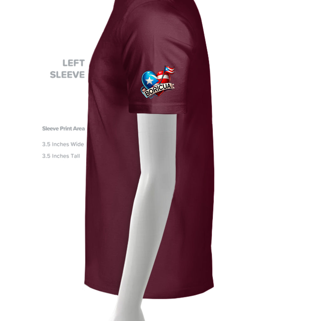 MAROON - G500 - SLEEVE_LEFT