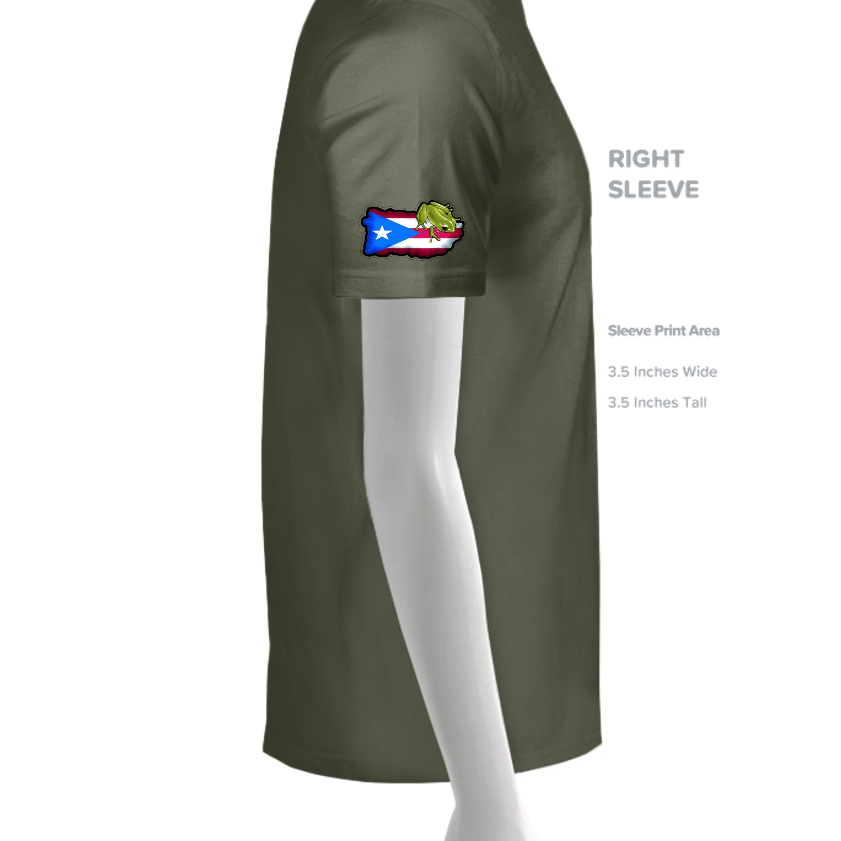 MILITARY GREEN - 3005 - SLEEVE_RIGHT