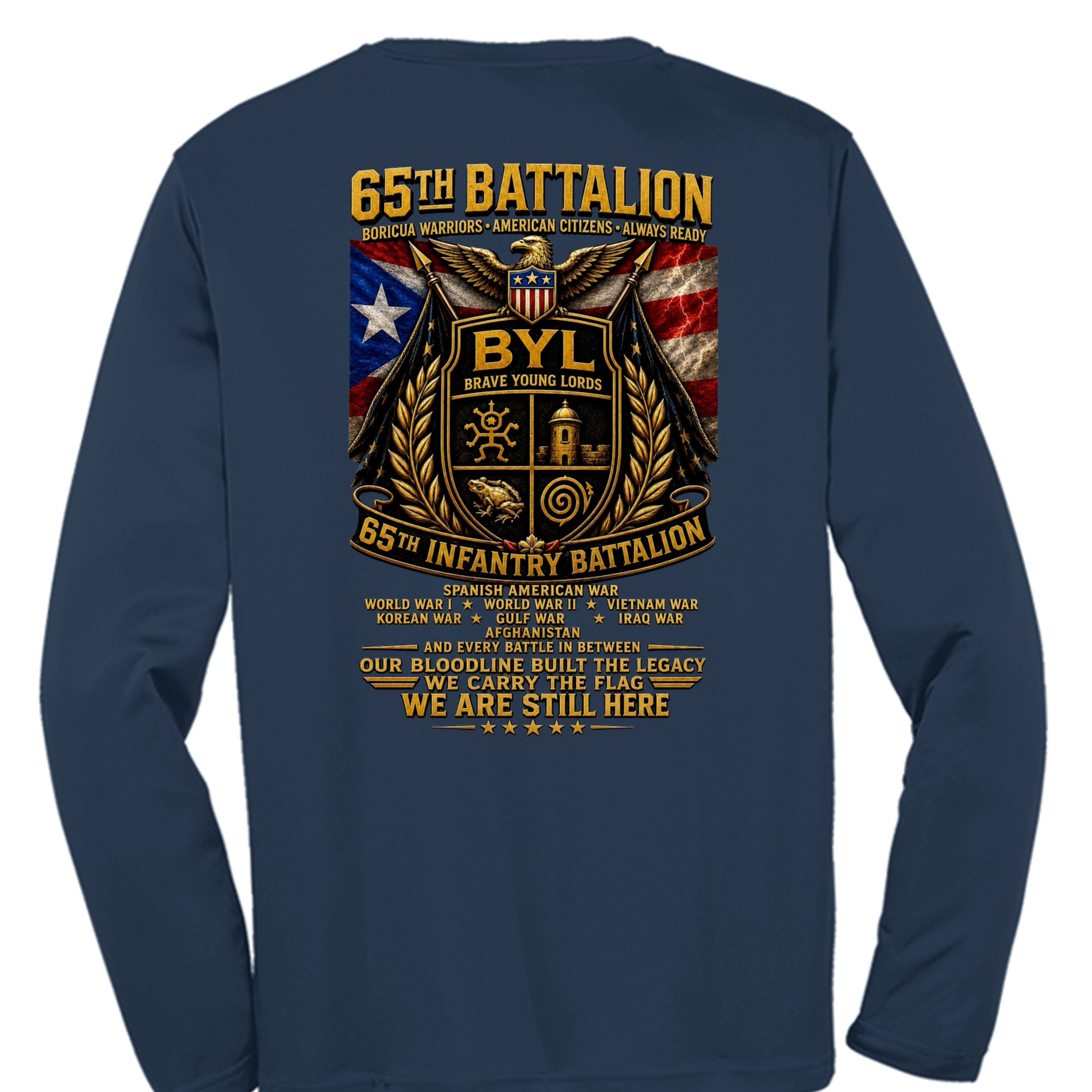 True Navy - ST350LS - BACK