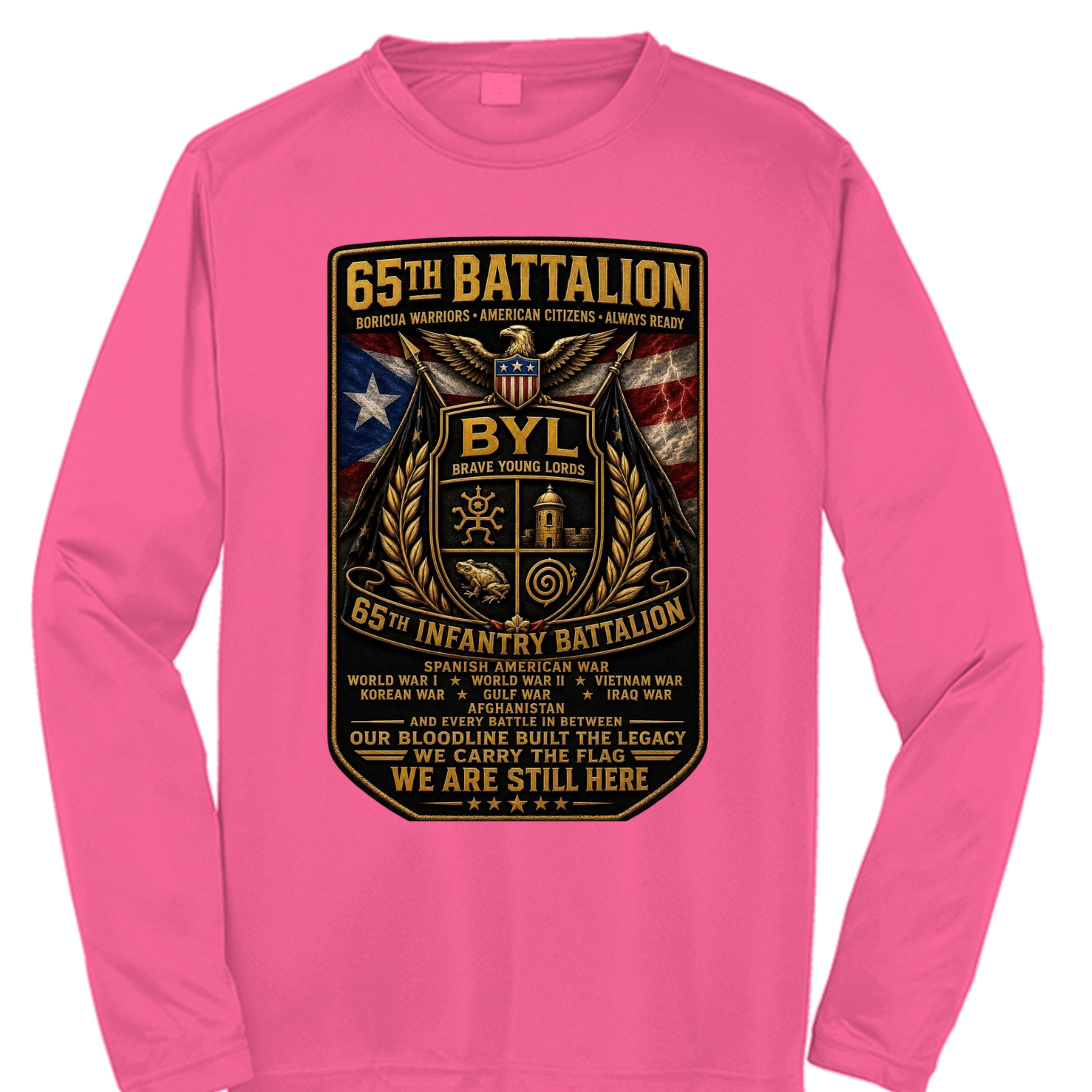 Neon Pink - ST350LS - FRONT