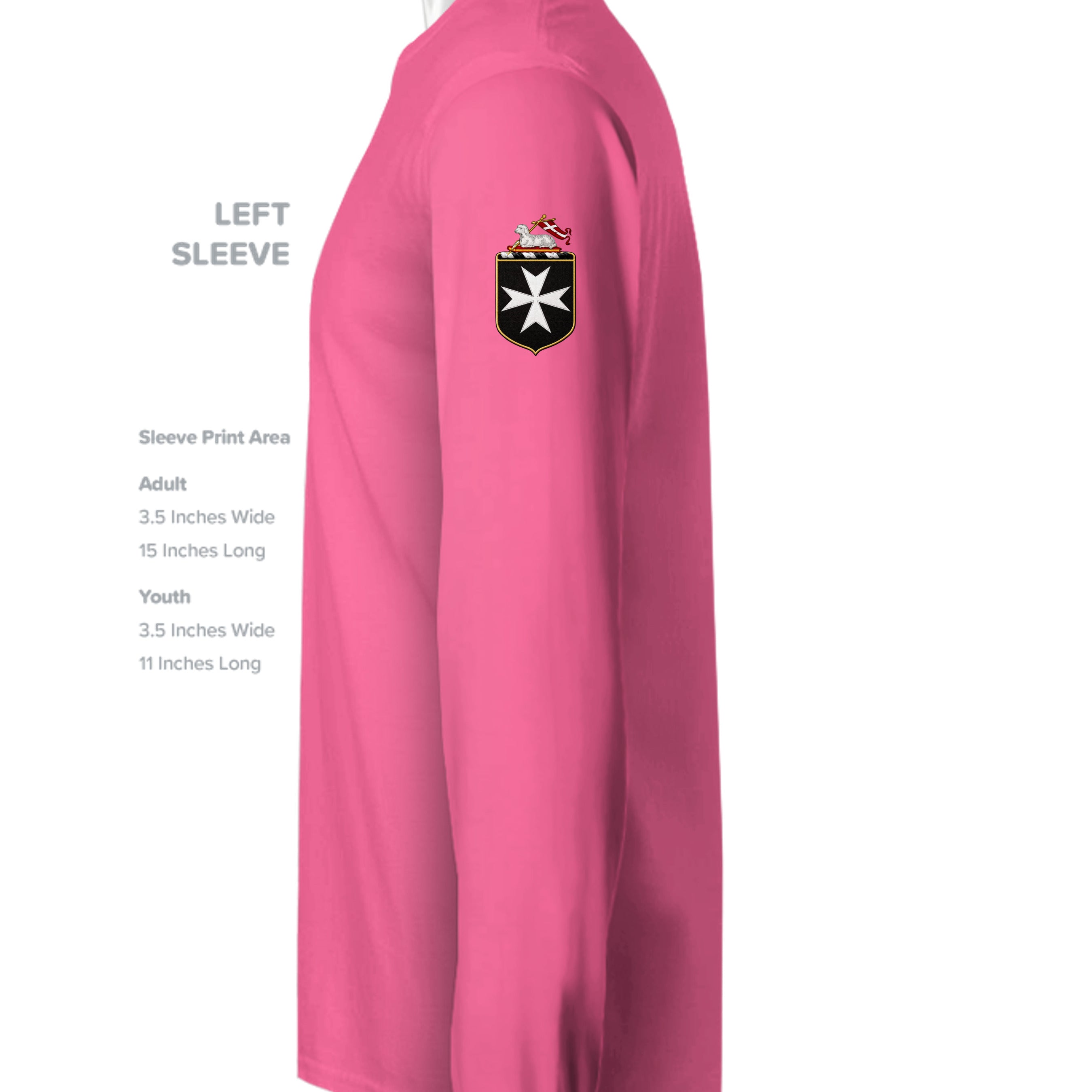 Neon Pink - ST350LS - SLEEVE_LEFT