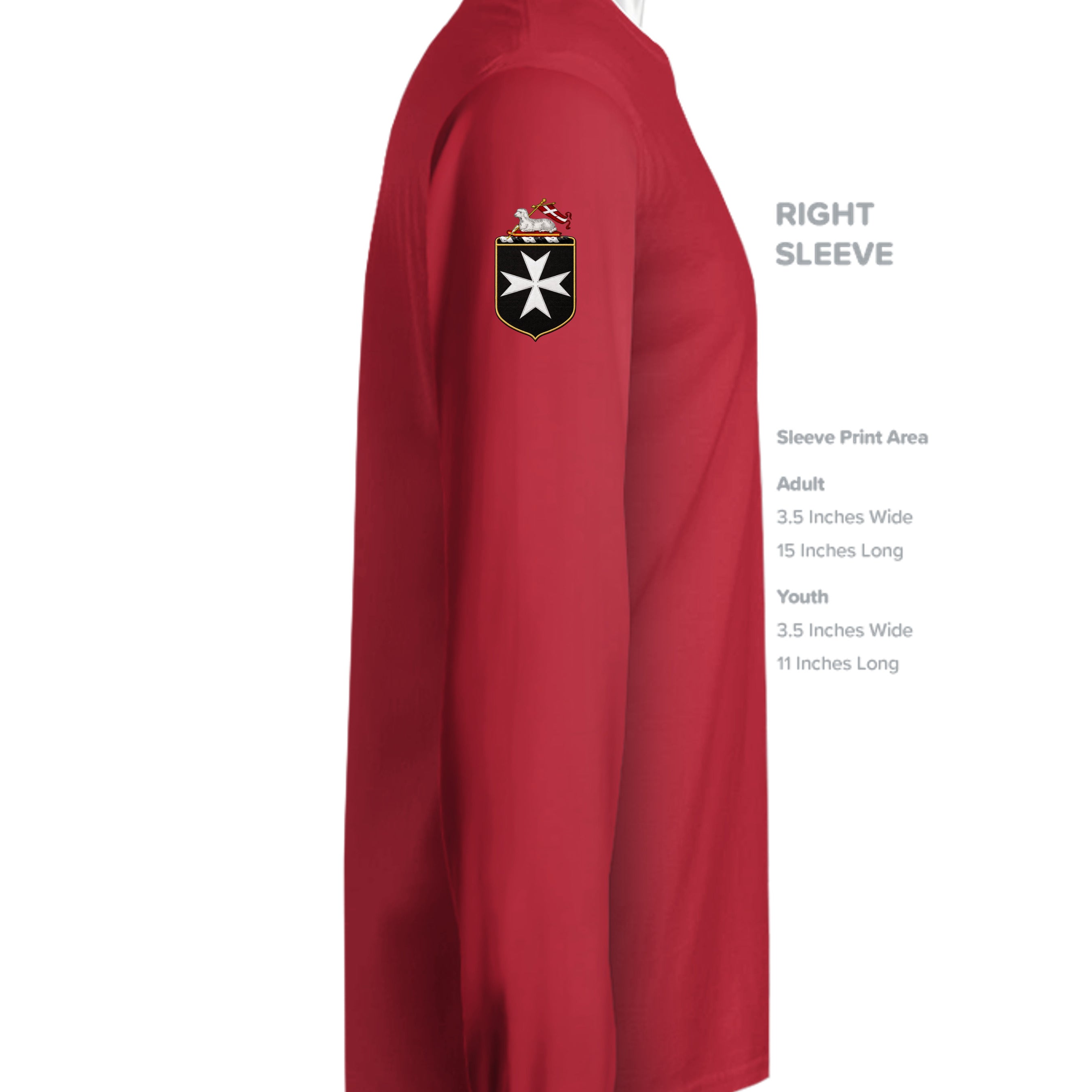 True Red - ST350LS - SLEEVE_RIGHT