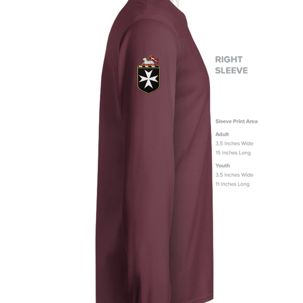 Maroon - ST350LS - SLEEVE_RIGHT