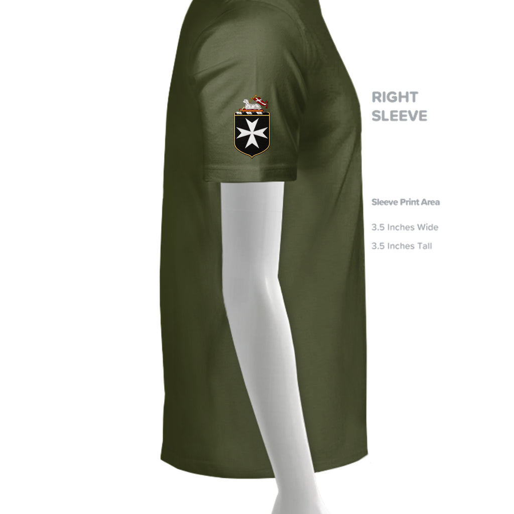 MILITARY GREEN - G500B - SLEEVE_RIGHT