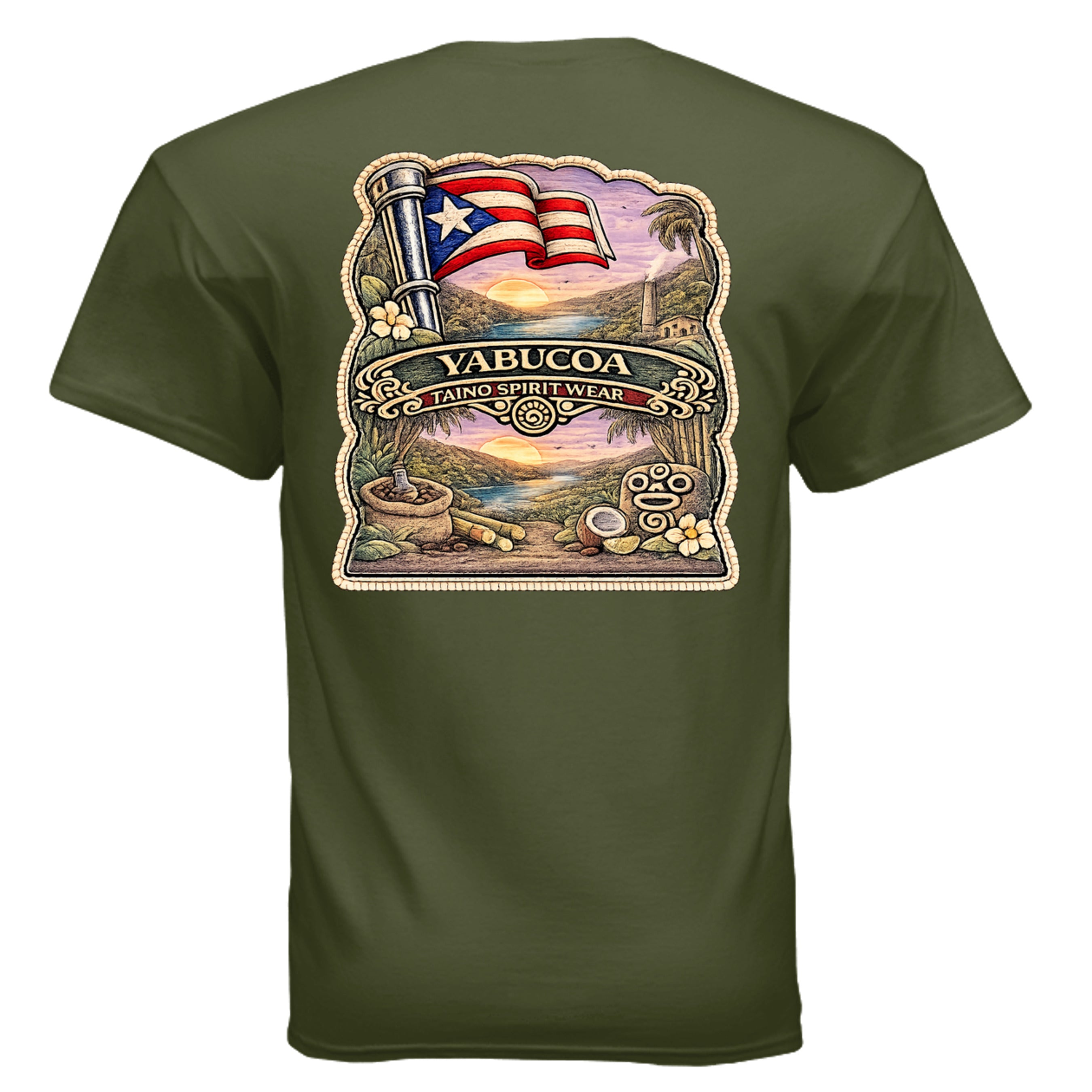 MILITARY GREEN - G500 - BACK