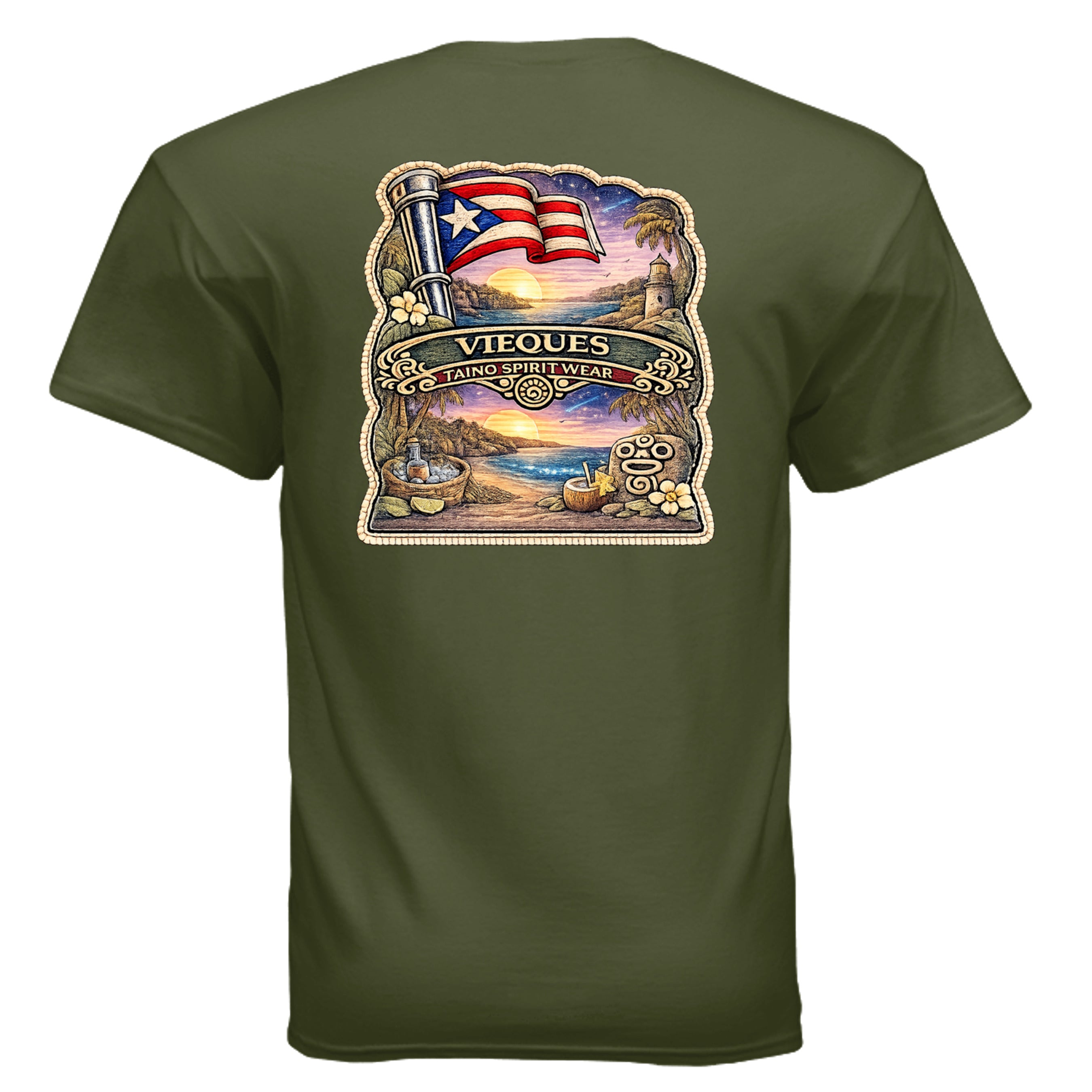 MILITARY GREEN - G500 - BACK