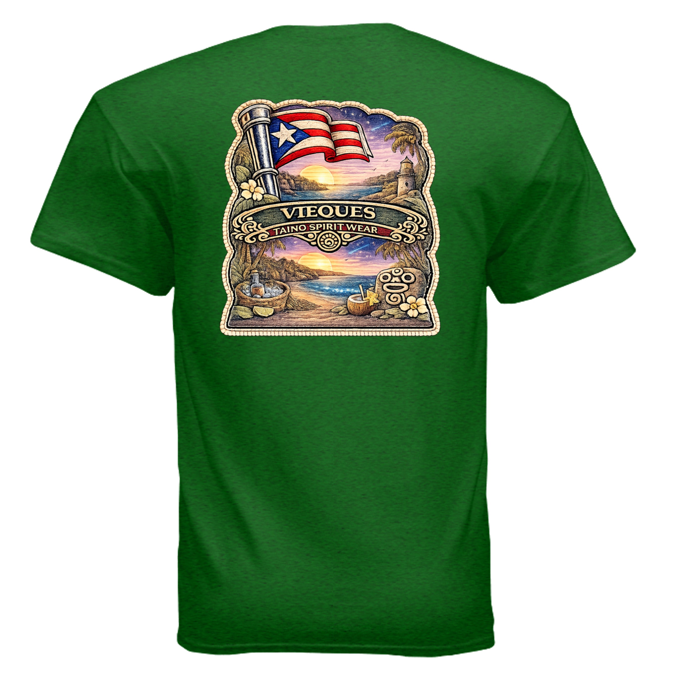ANTIQUE IRISH GREEN - G500 - BACK