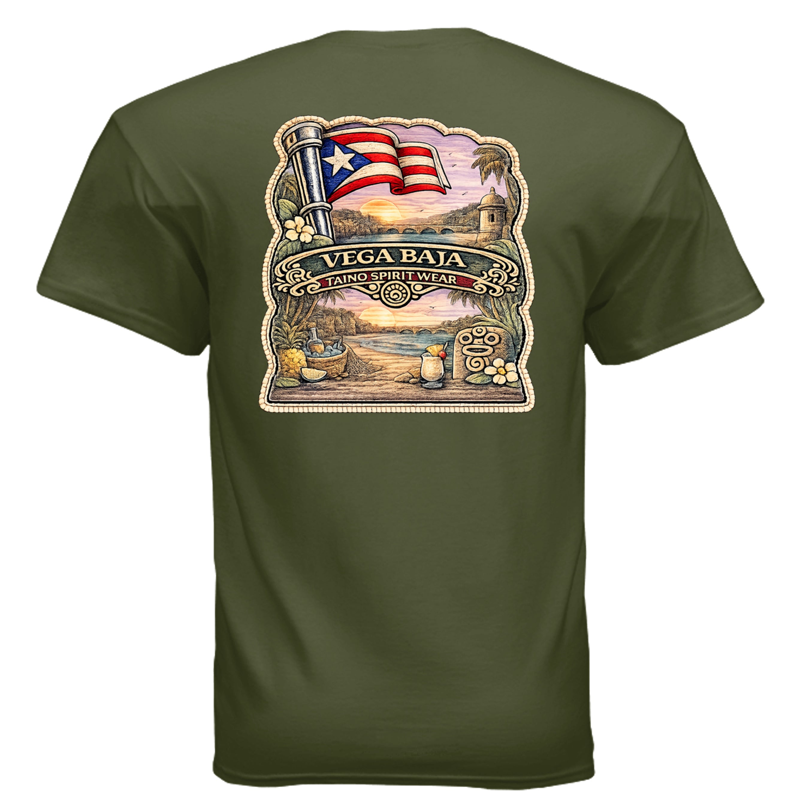 MILITARY GREEN - G500 - BACK