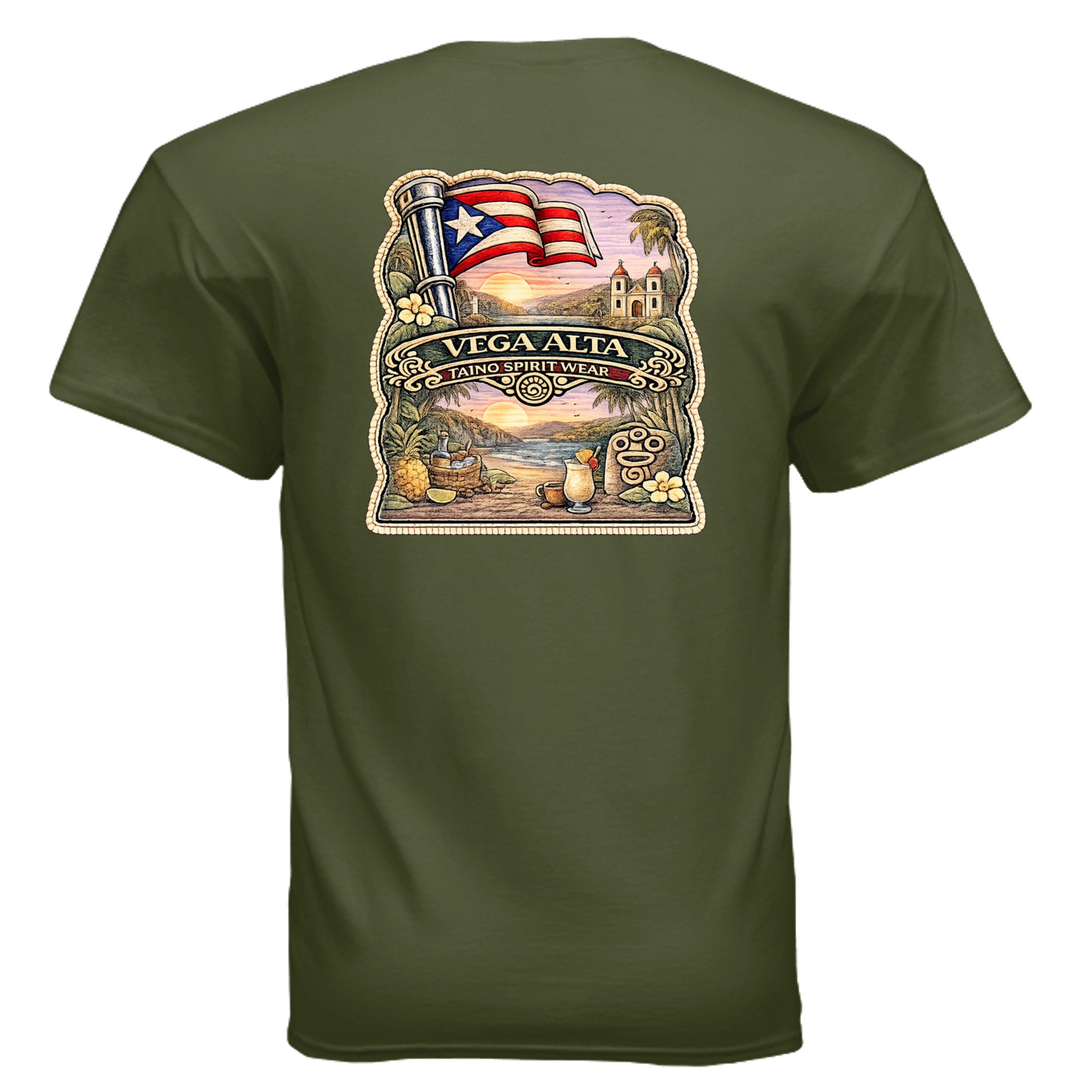 MILITARY GREEN - G500 - BACK
