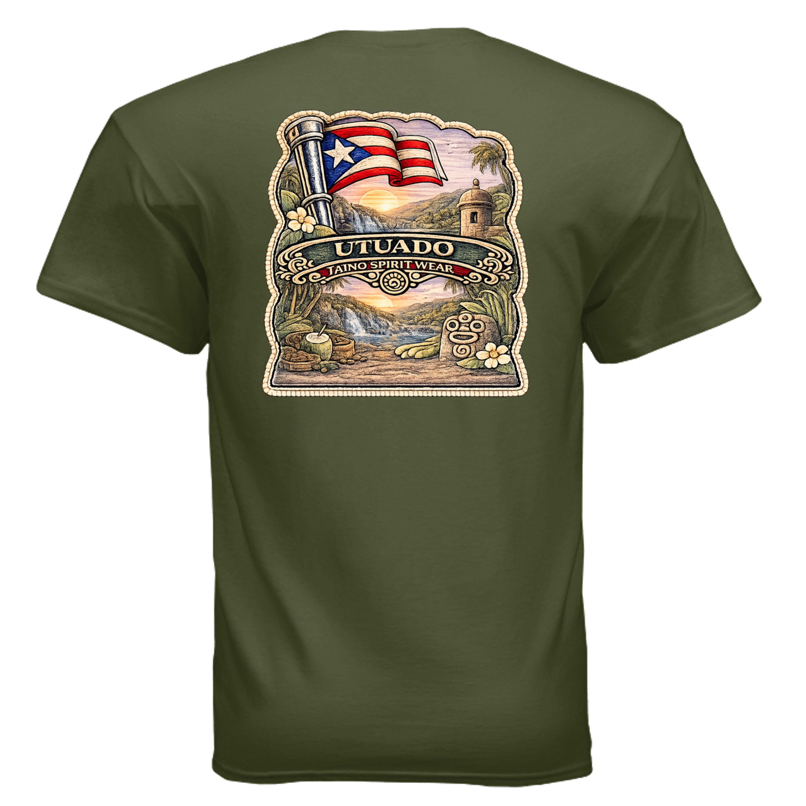 MILITARY GREEN - G500 - BACK