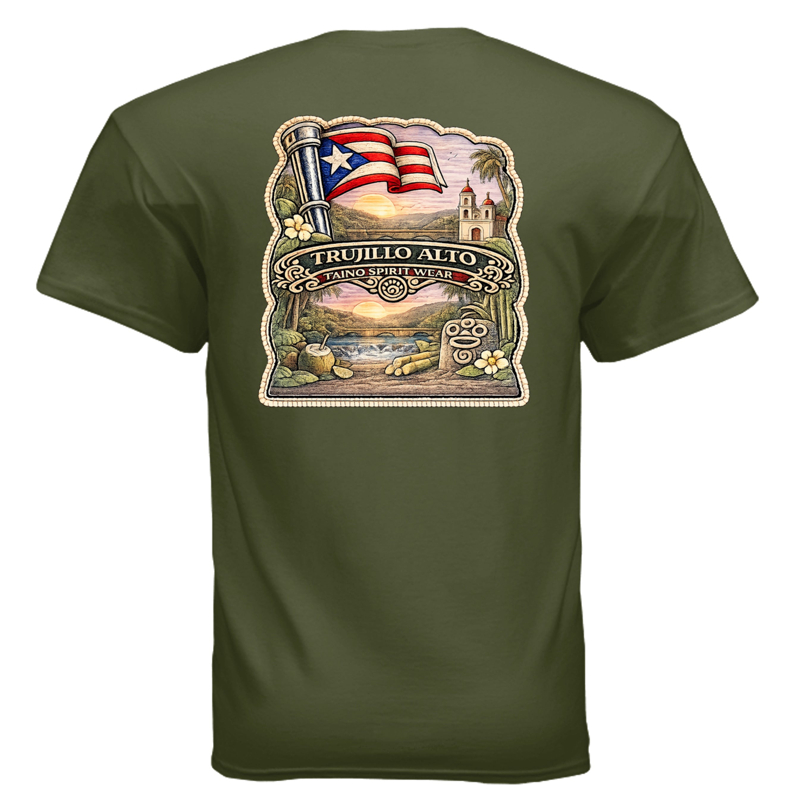 MILITARY GREEN - G500 - BACK