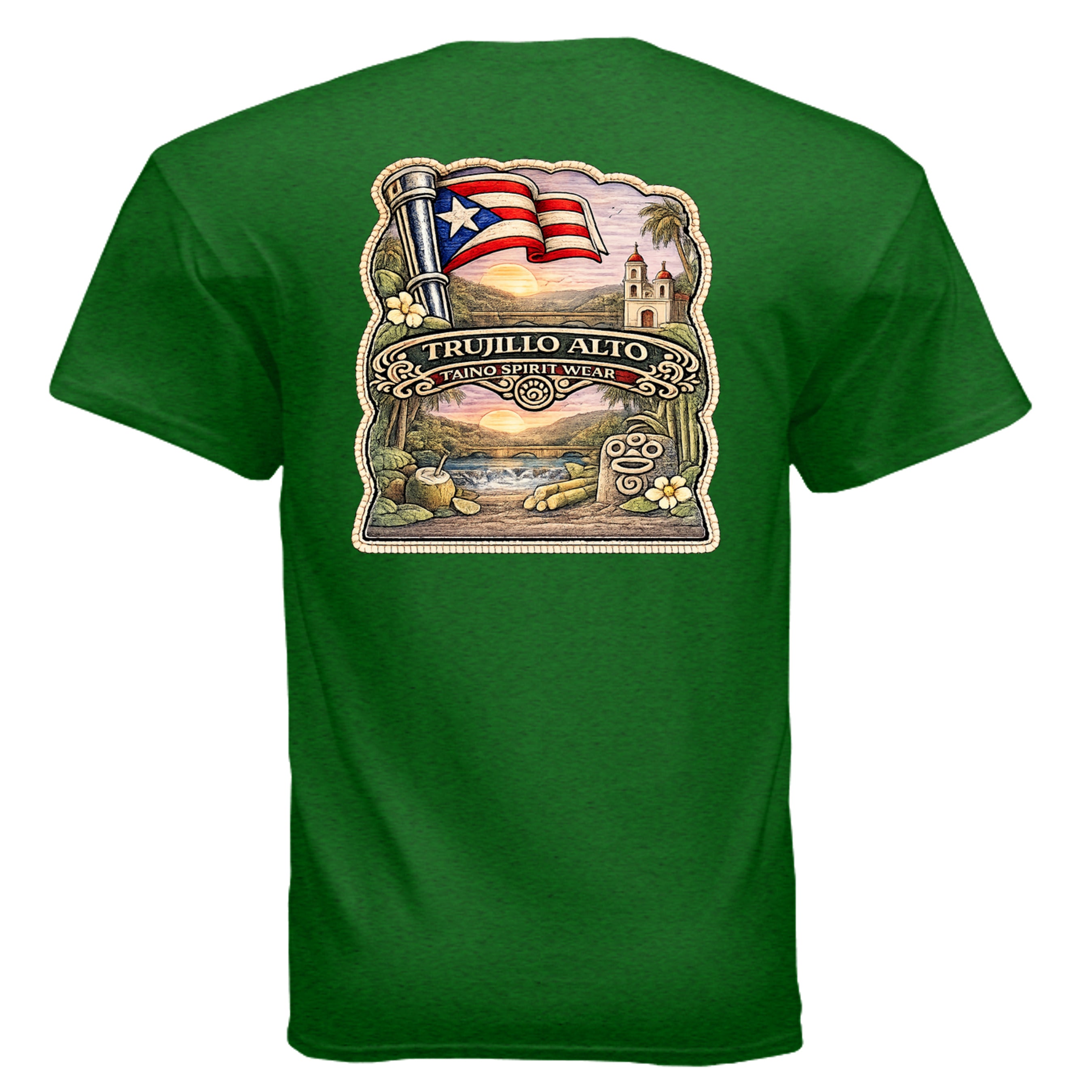 ANTIQUE IRISH GREEN - G500 - BACK