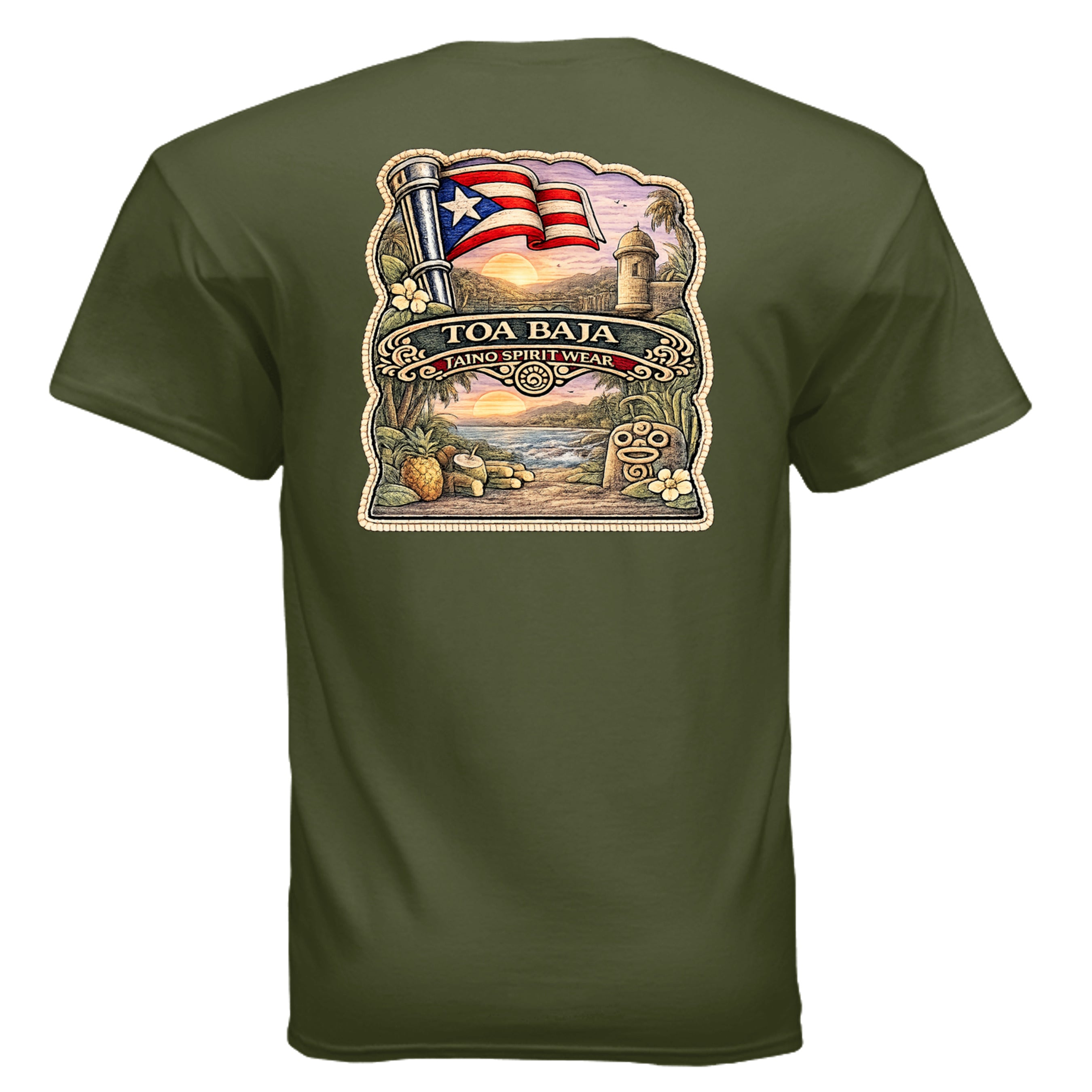 MILITARY GREEN - G500 - BACK