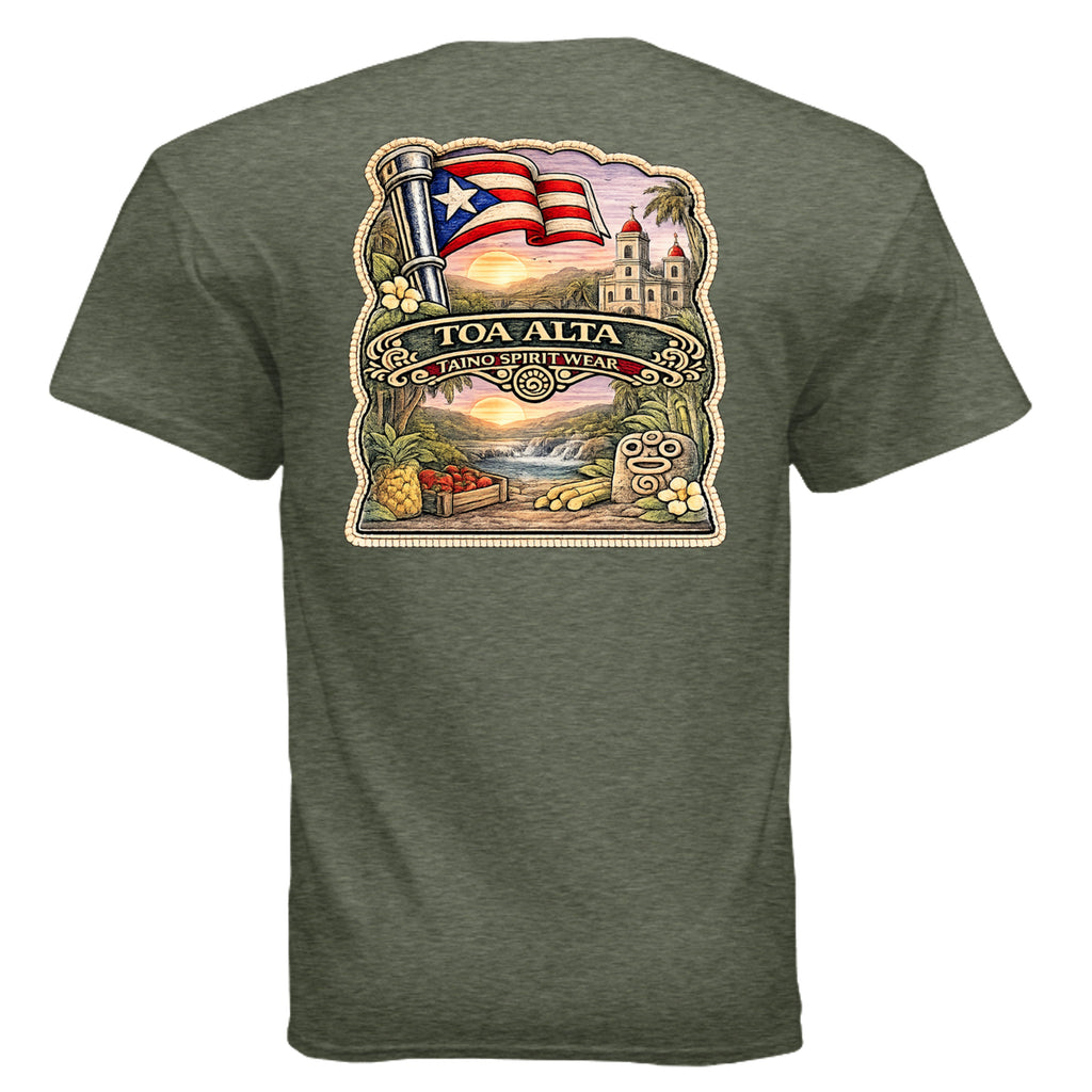 HEATHER MILITARY GREEN - G500 - BACK
