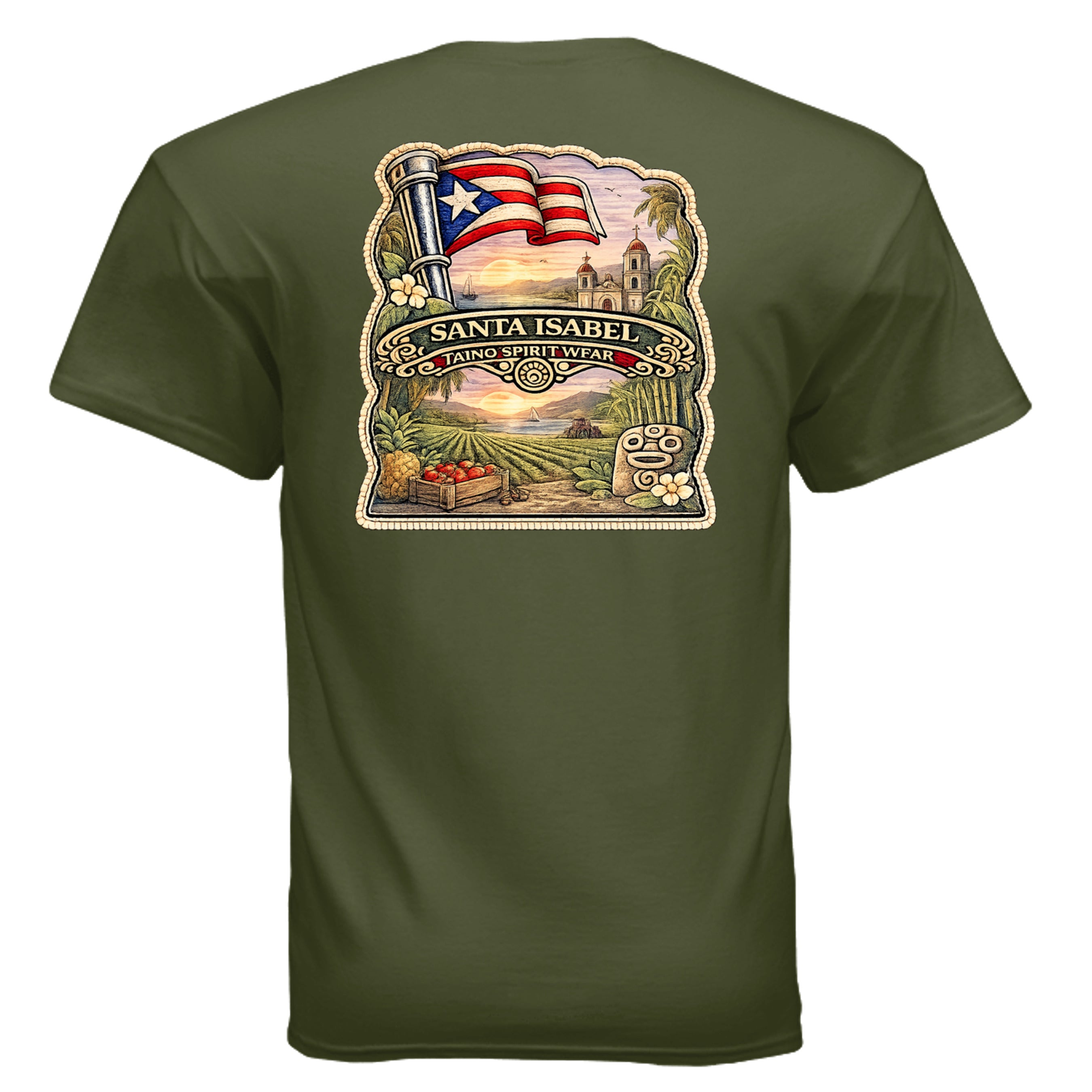MILITARY GREEN - G500 - BACK