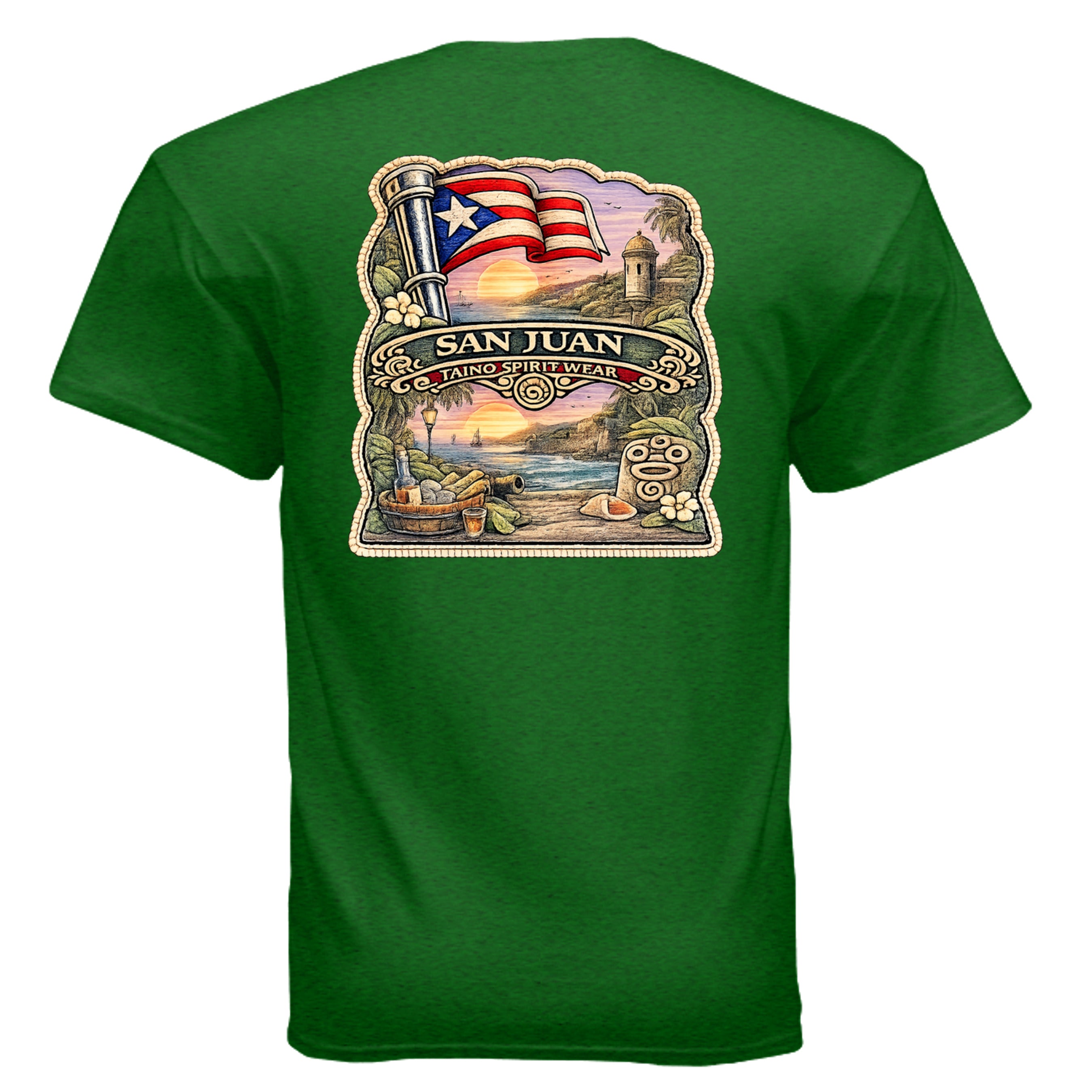 ANTIQUE IRISH GREEN - G500 - BACK