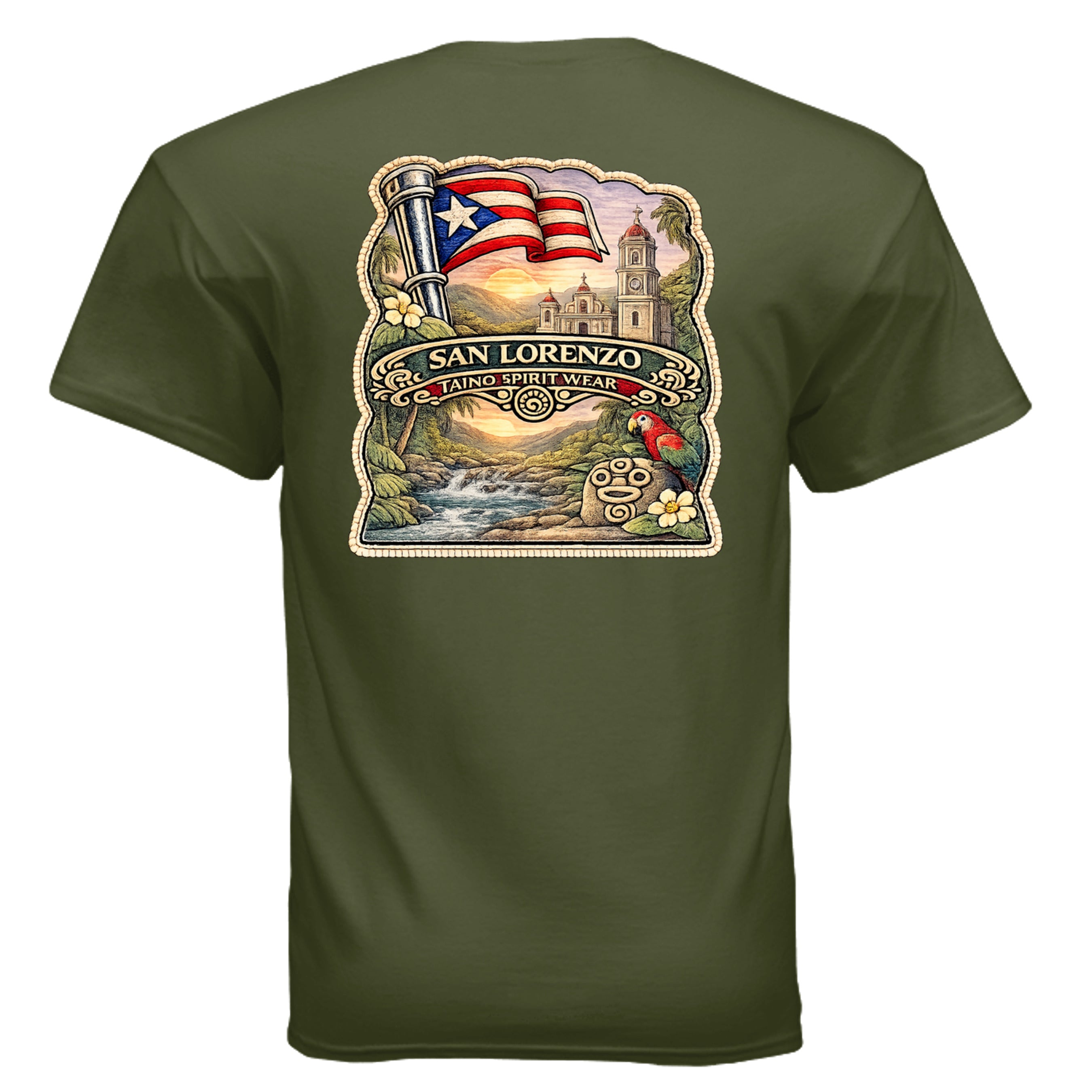 MILITARY GREEN - G500 - BACK