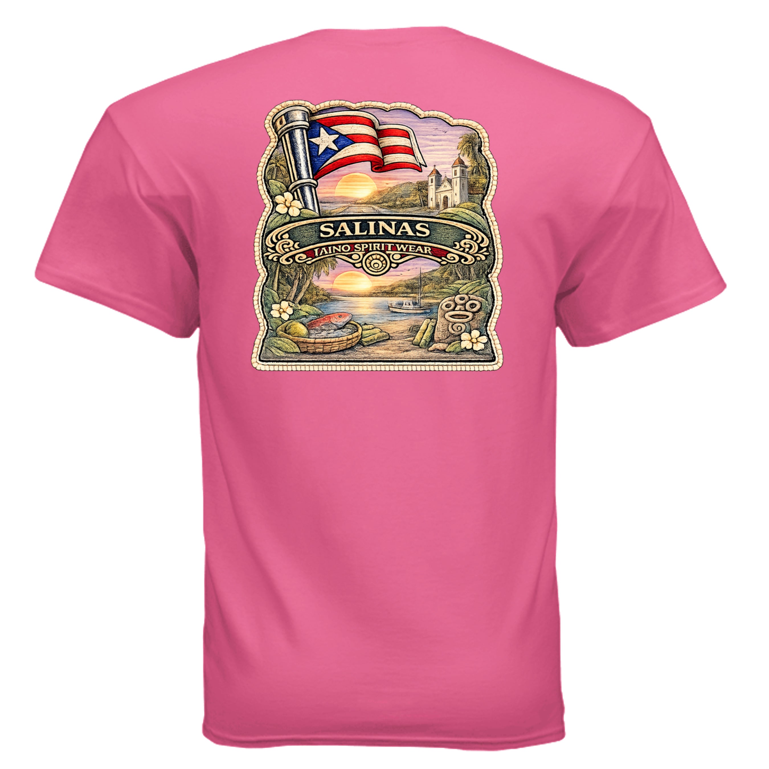 SAFETY PINK - G500 - BACK