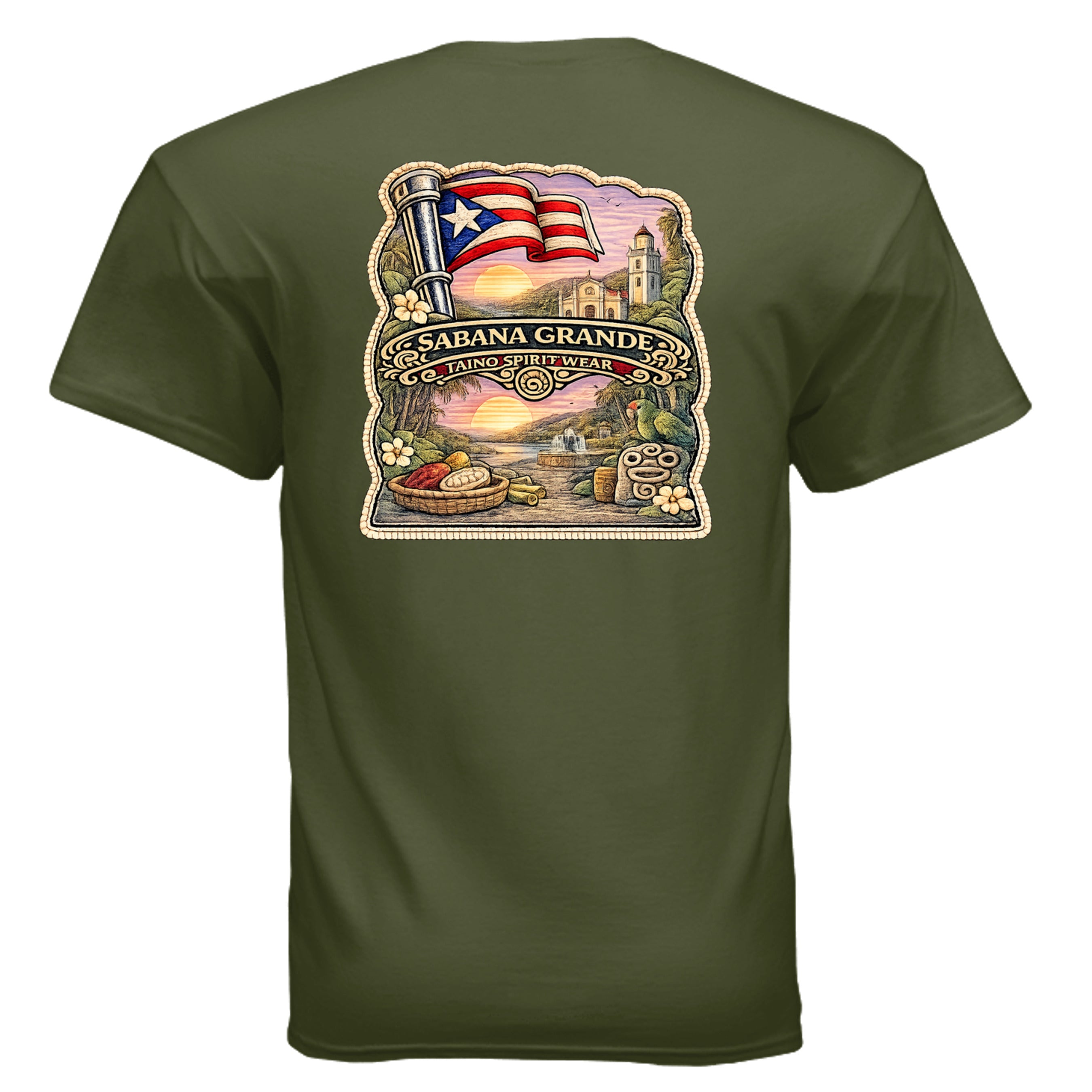MILITARY GREEN - G500 - BACK