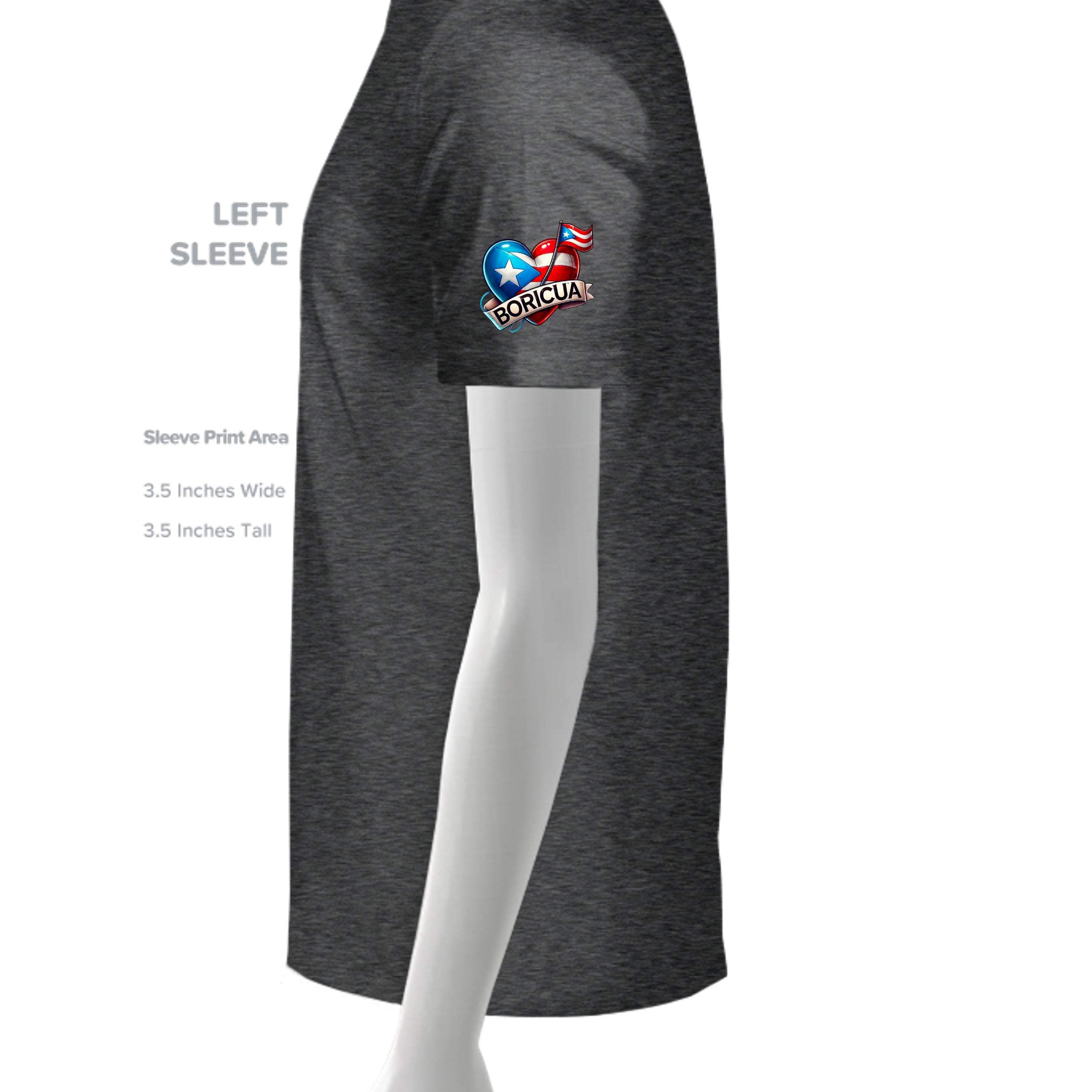 DARK HEATHER - G500 - SLEEVE_LEFT