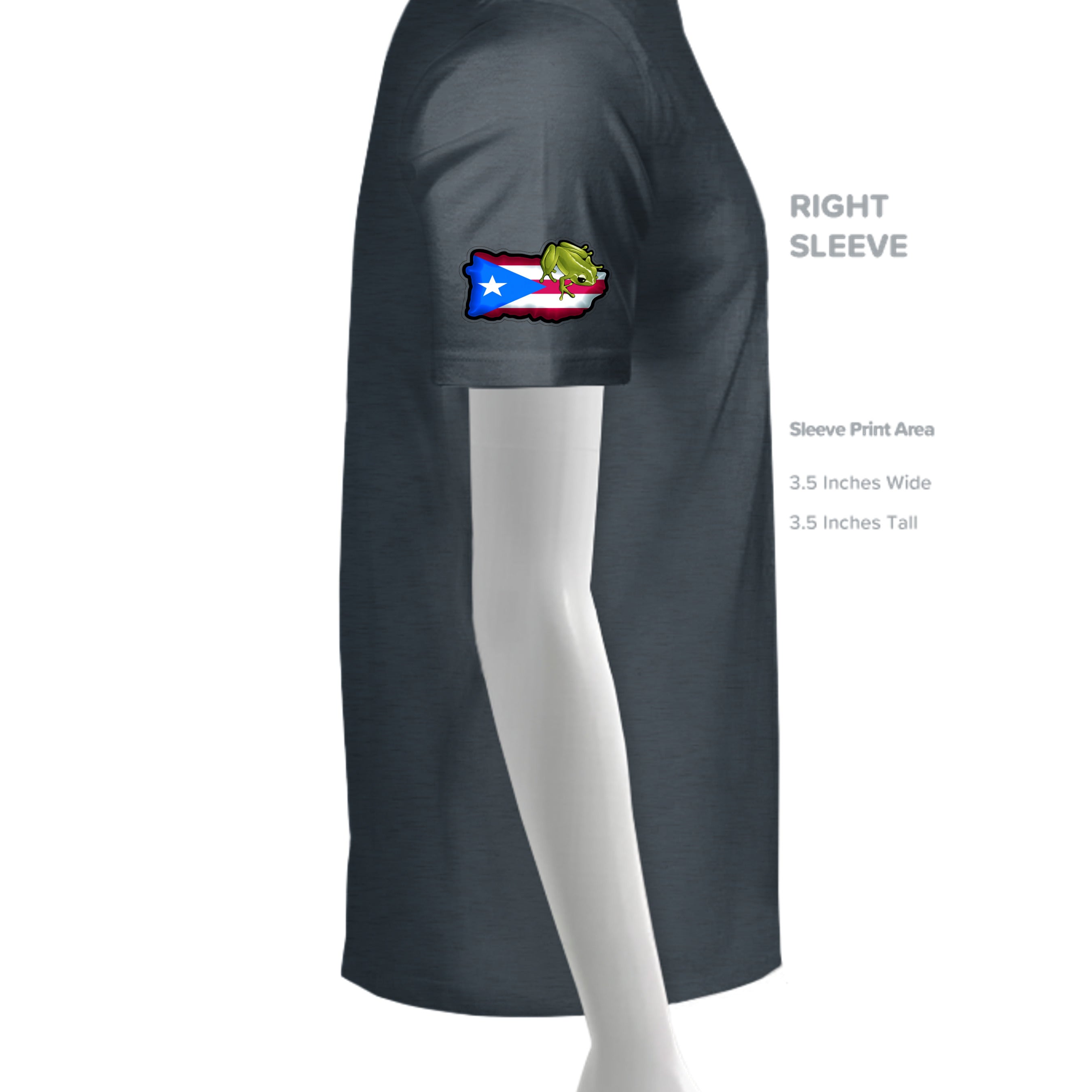 Heather Navy - G500 - SLEEVE_RIGHT