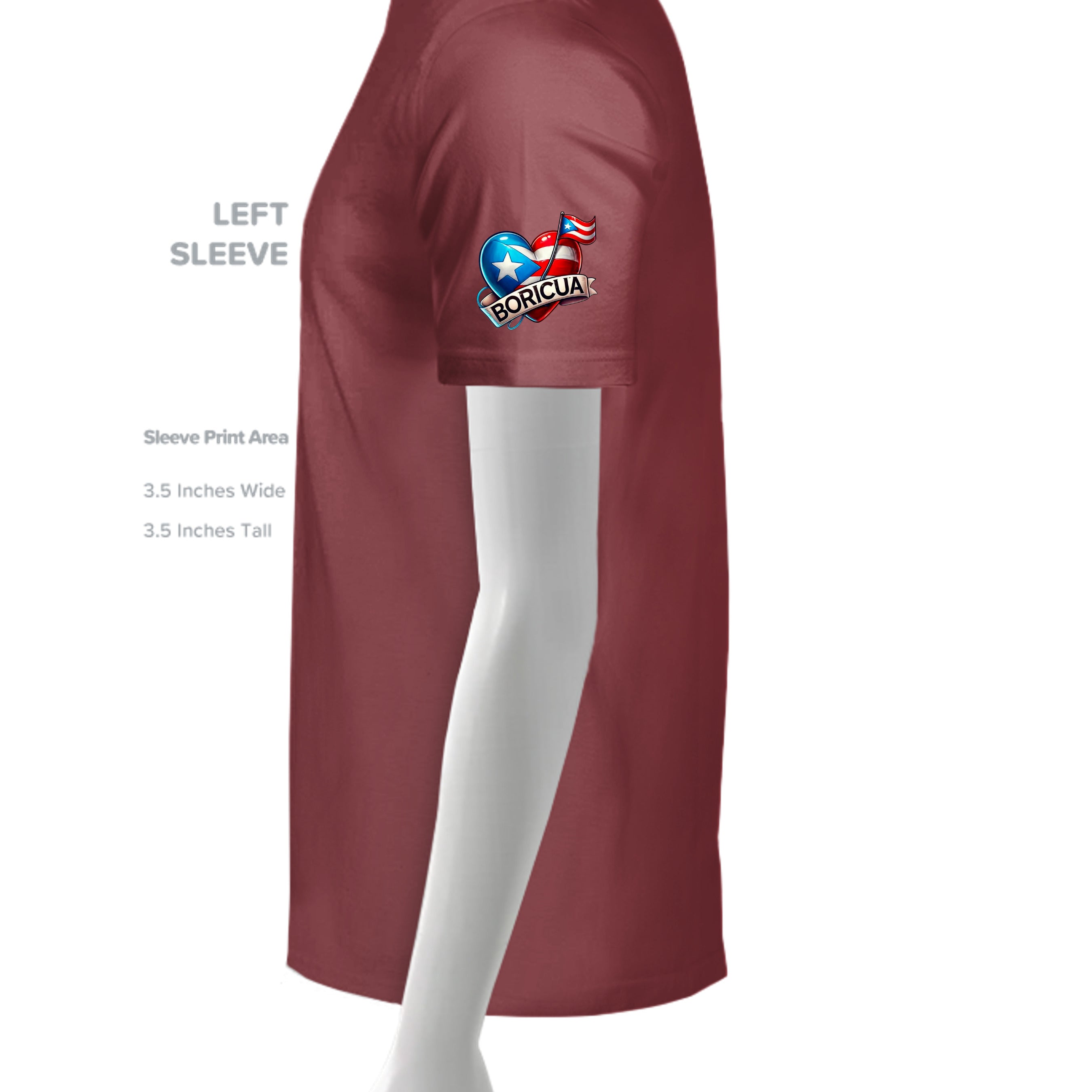 MAROON - 3005 - SLEEVE_LEFT