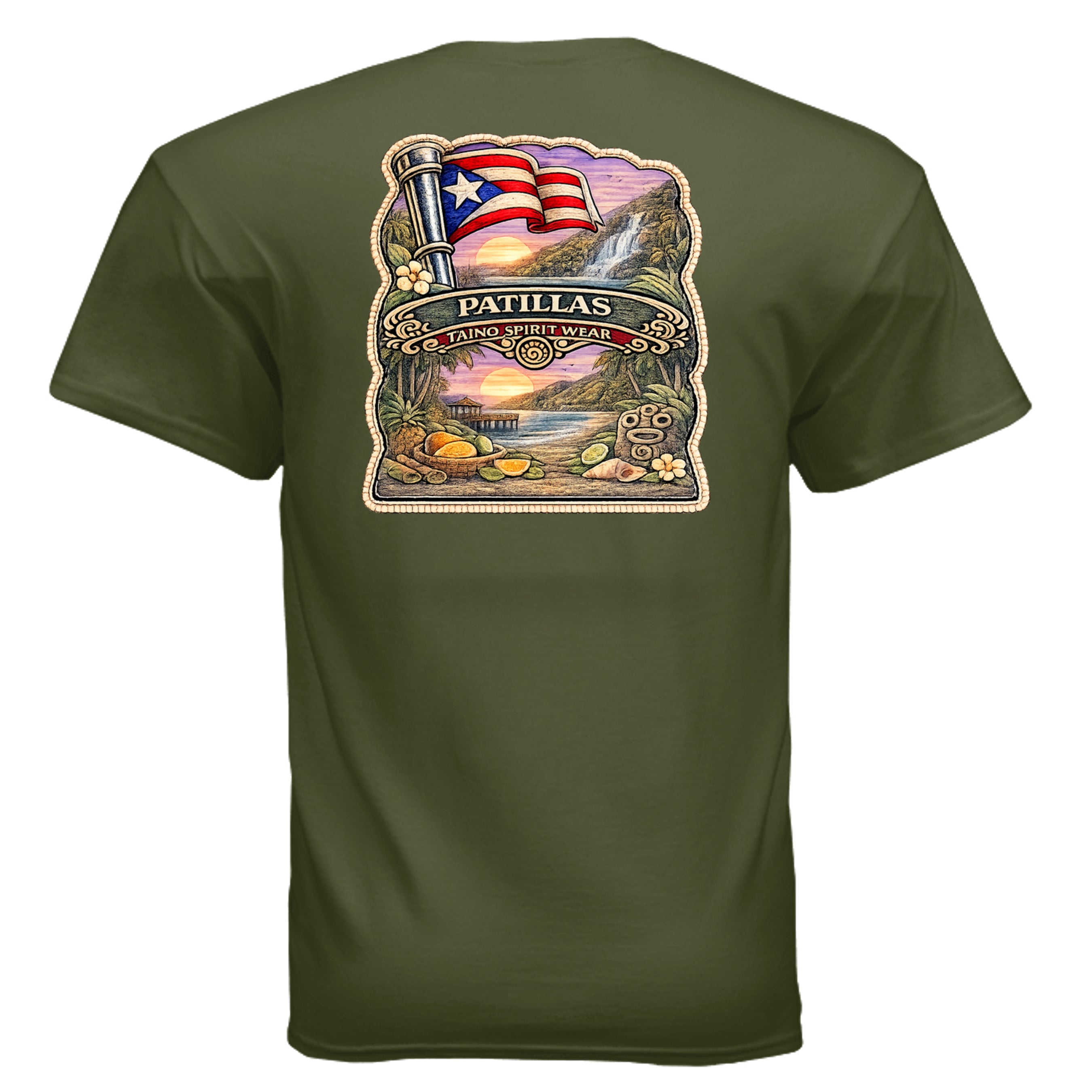 MILITARY GREEN - G500 - BACK