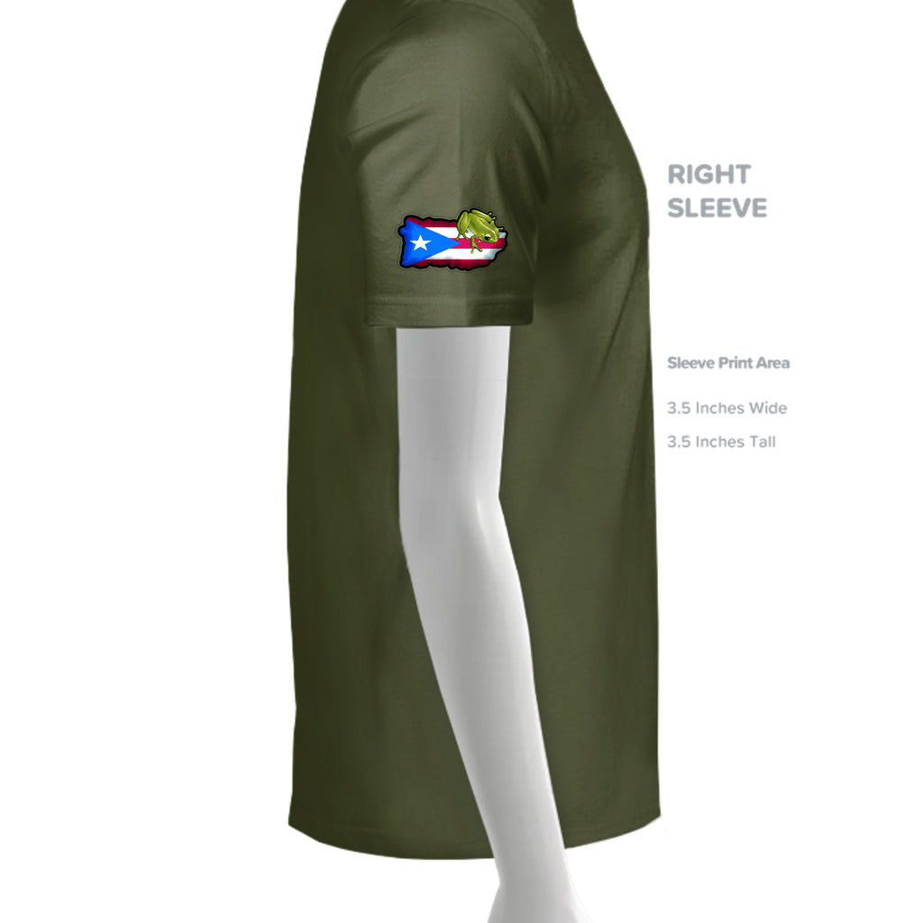 MILITARY GREEN - G500 - SLEEVE_RIGHT