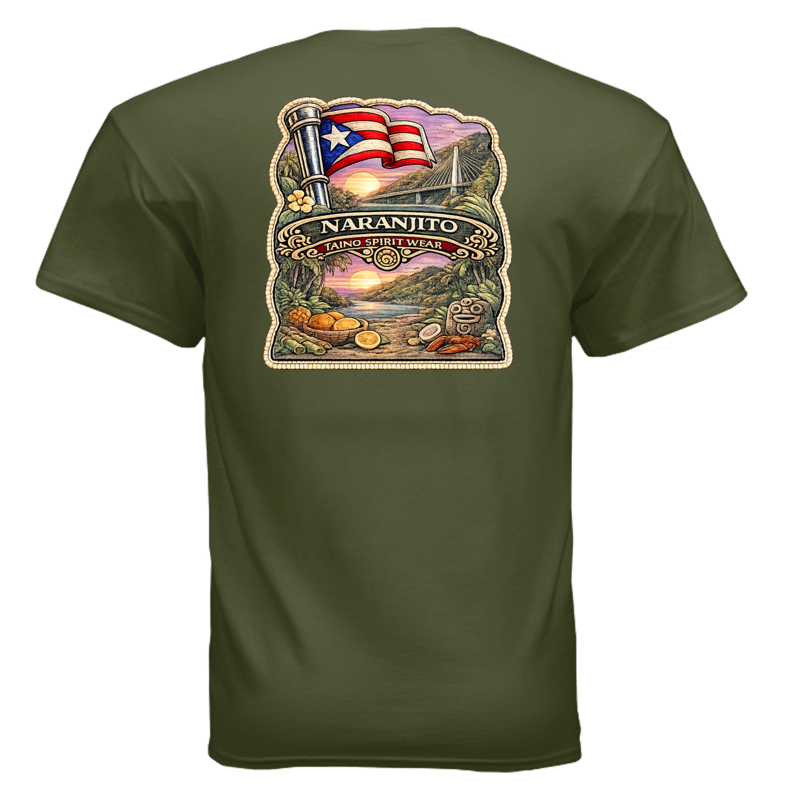 MILITARY GREEN - G500 - BACK