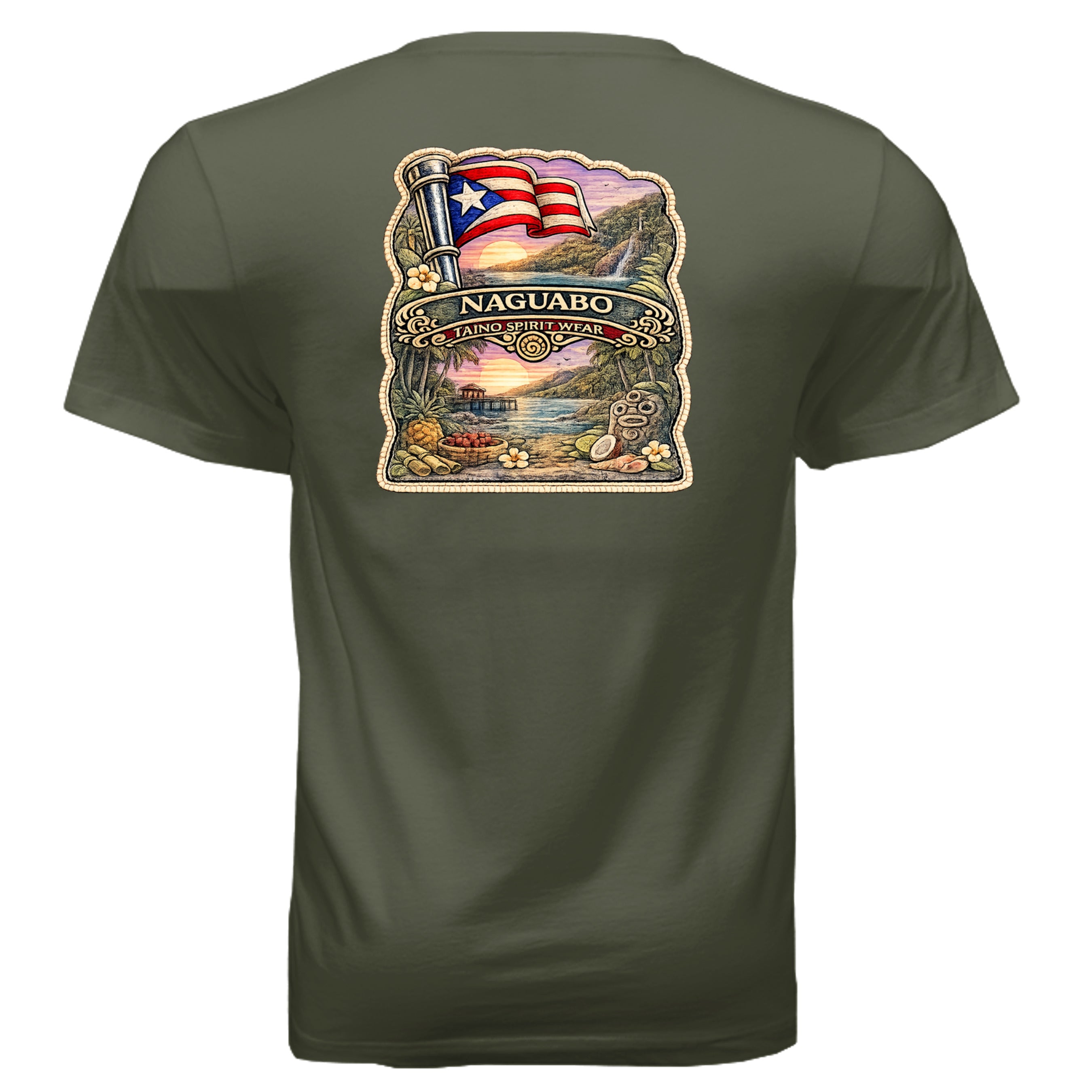 MILITARY GREEN - 3005 - BACK