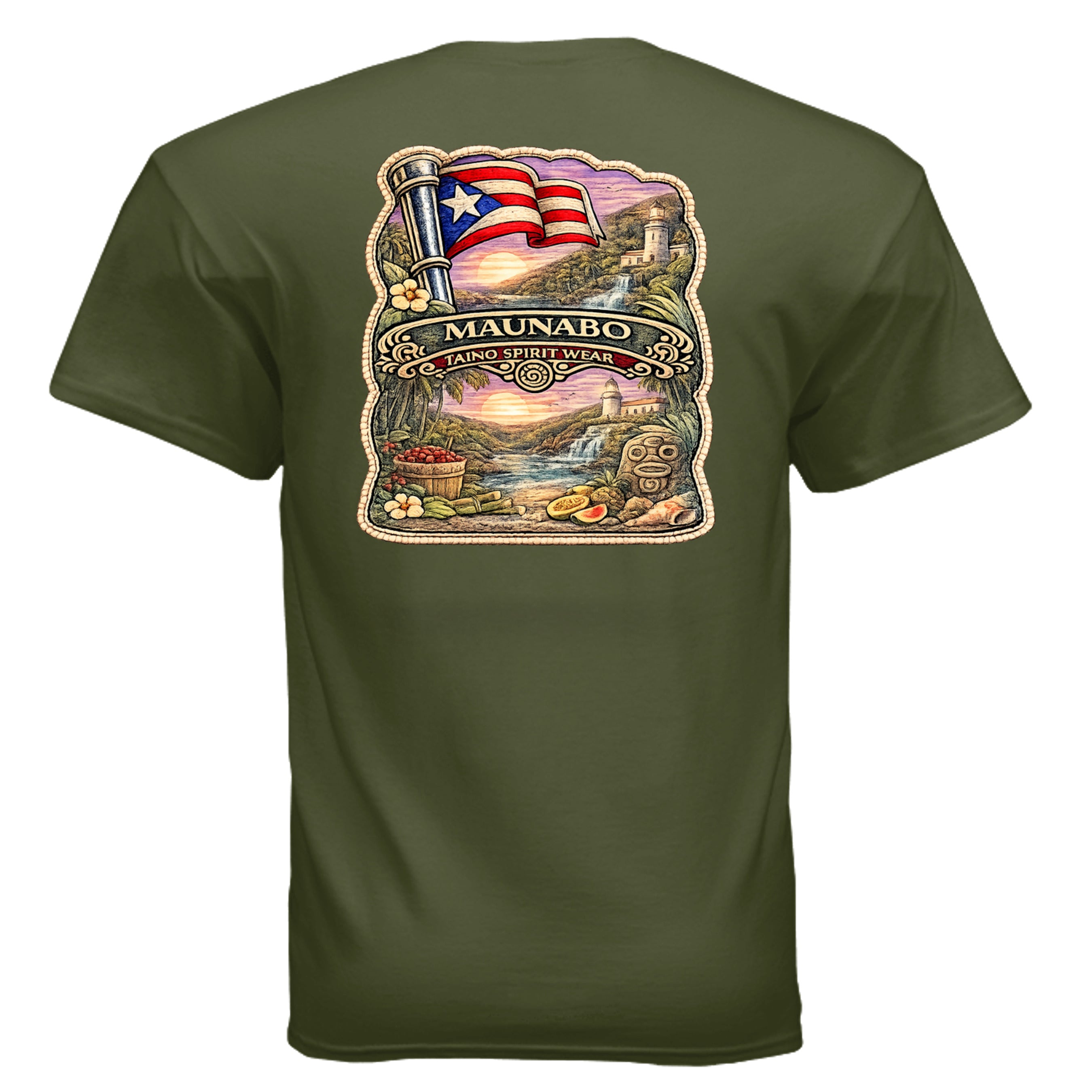MILITARY GREEN - G500 - BACK