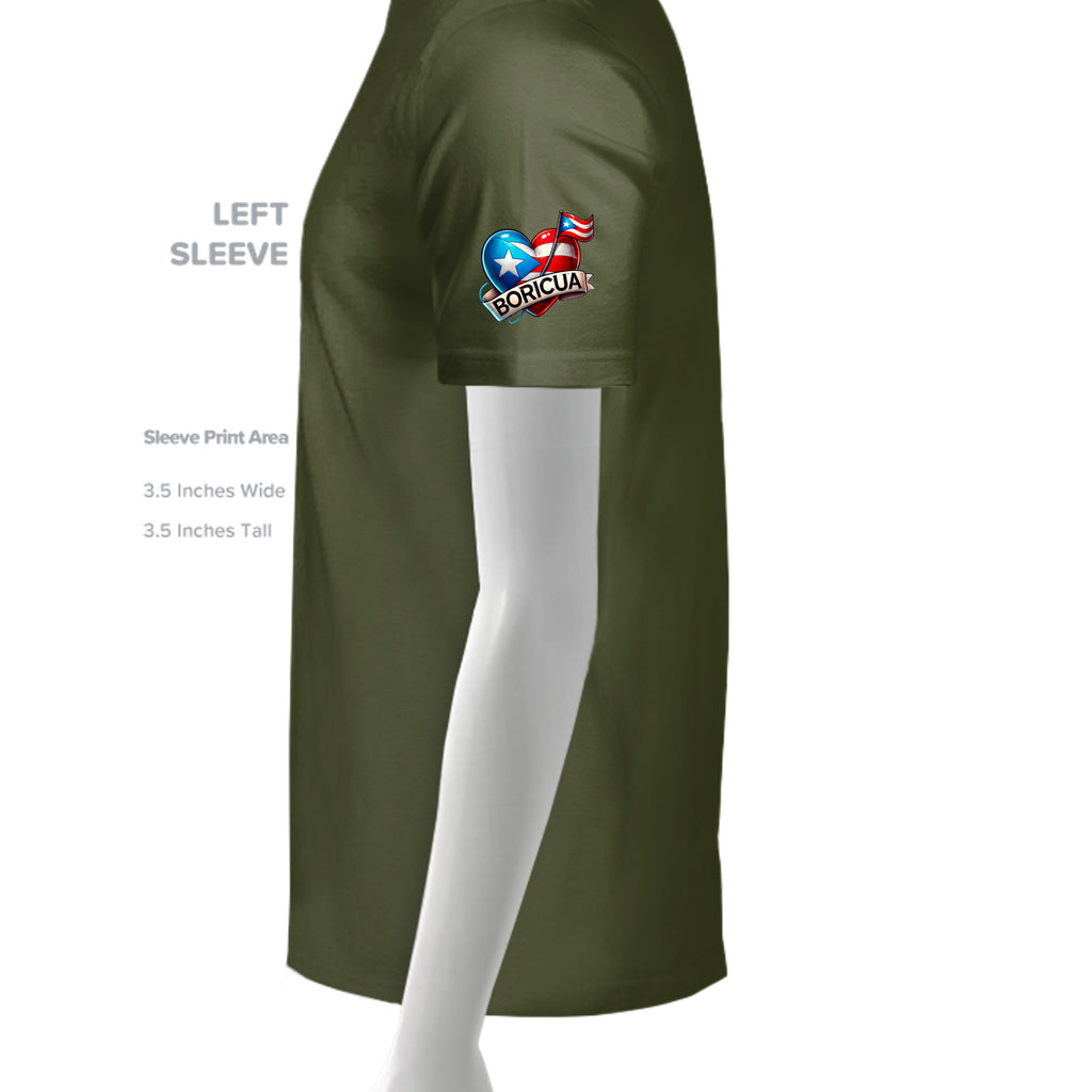 MILITARY GREEN - G500 - SLEEVE_LEFT