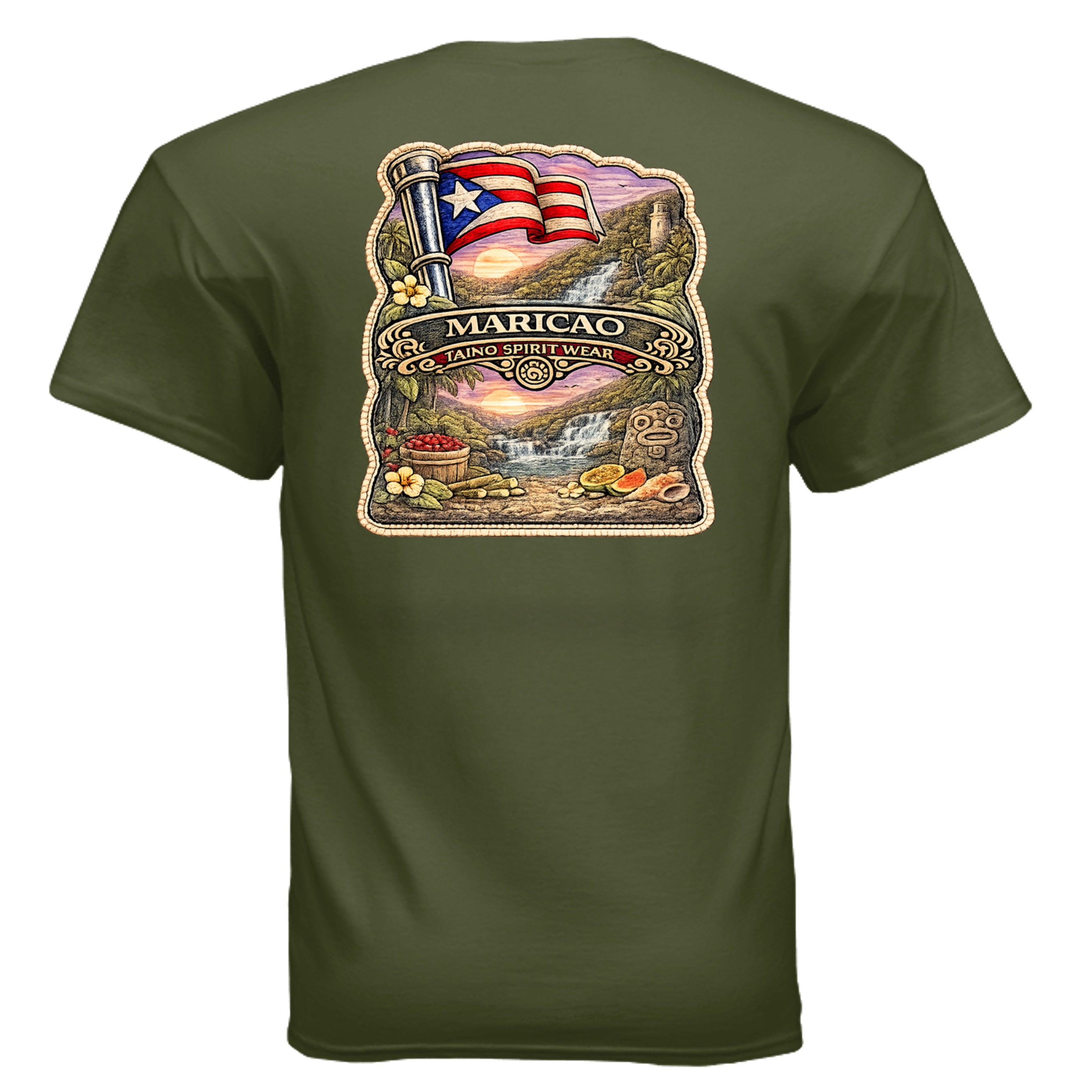 MILITARY GREEN - G500 - BACK