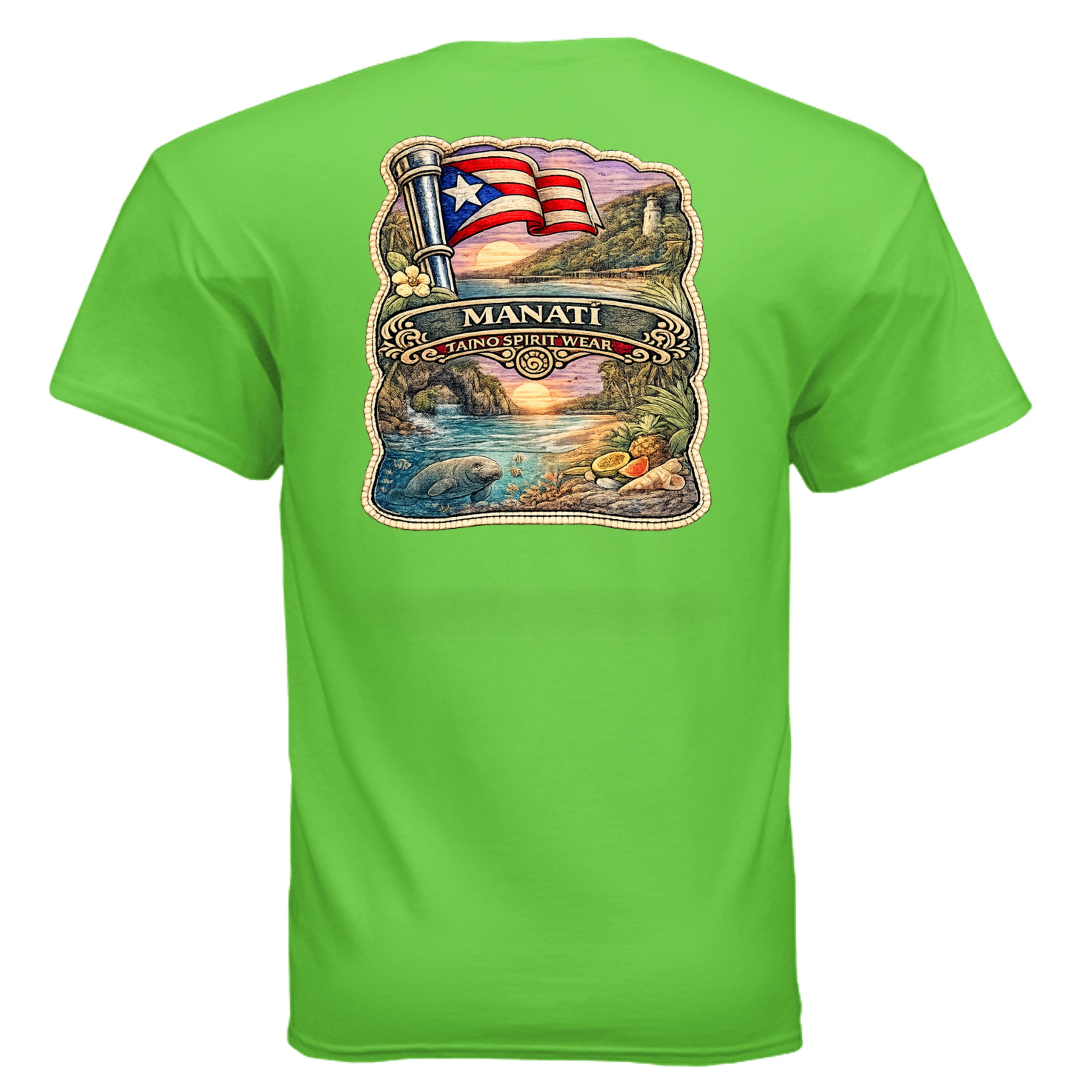 ELECTRIC GREEN - G500 - BACK