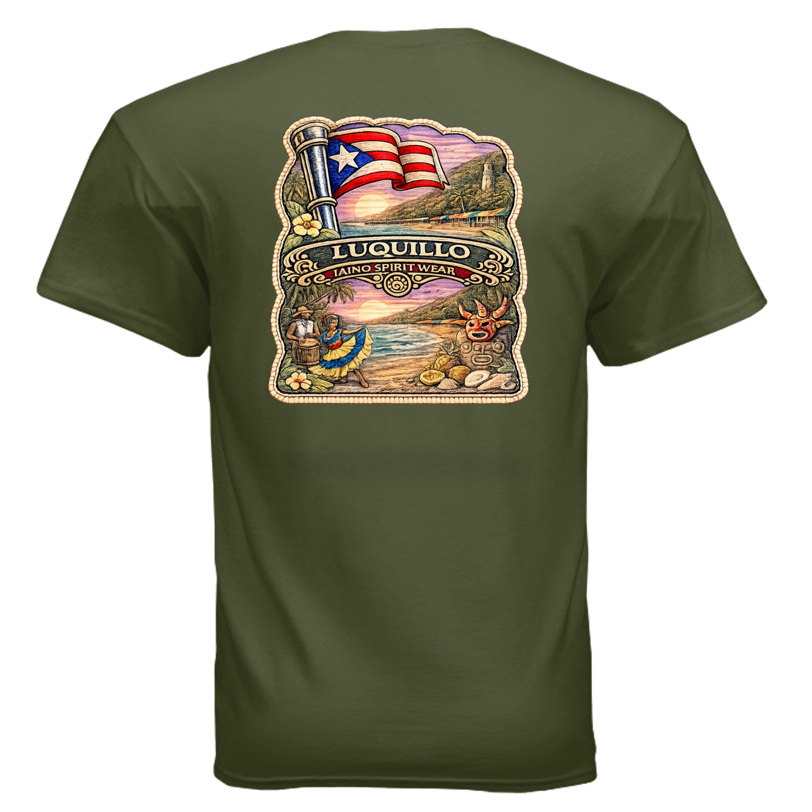 MILITARY GREEN - G500 - BACK