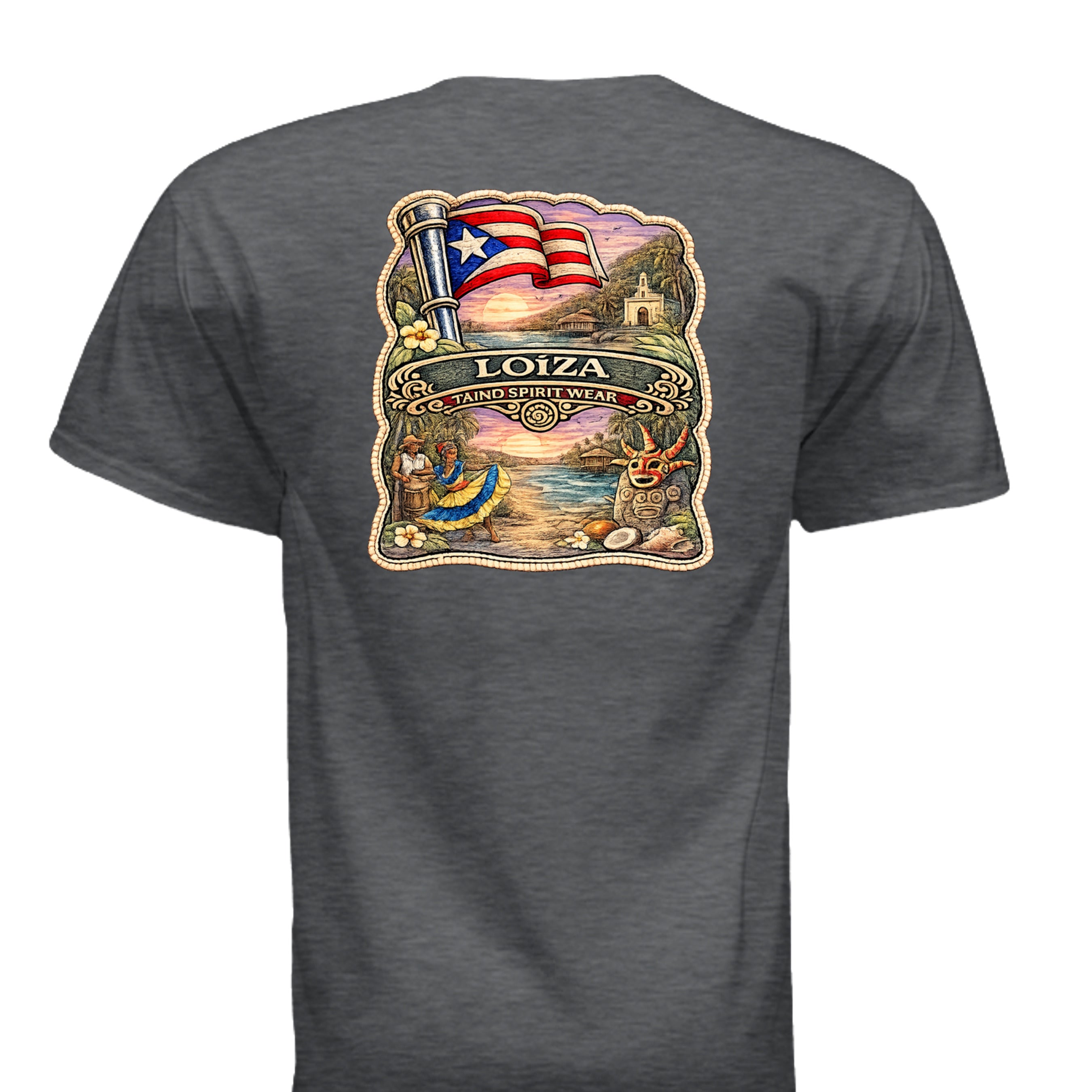DARK HEATHER - G64V - BACK