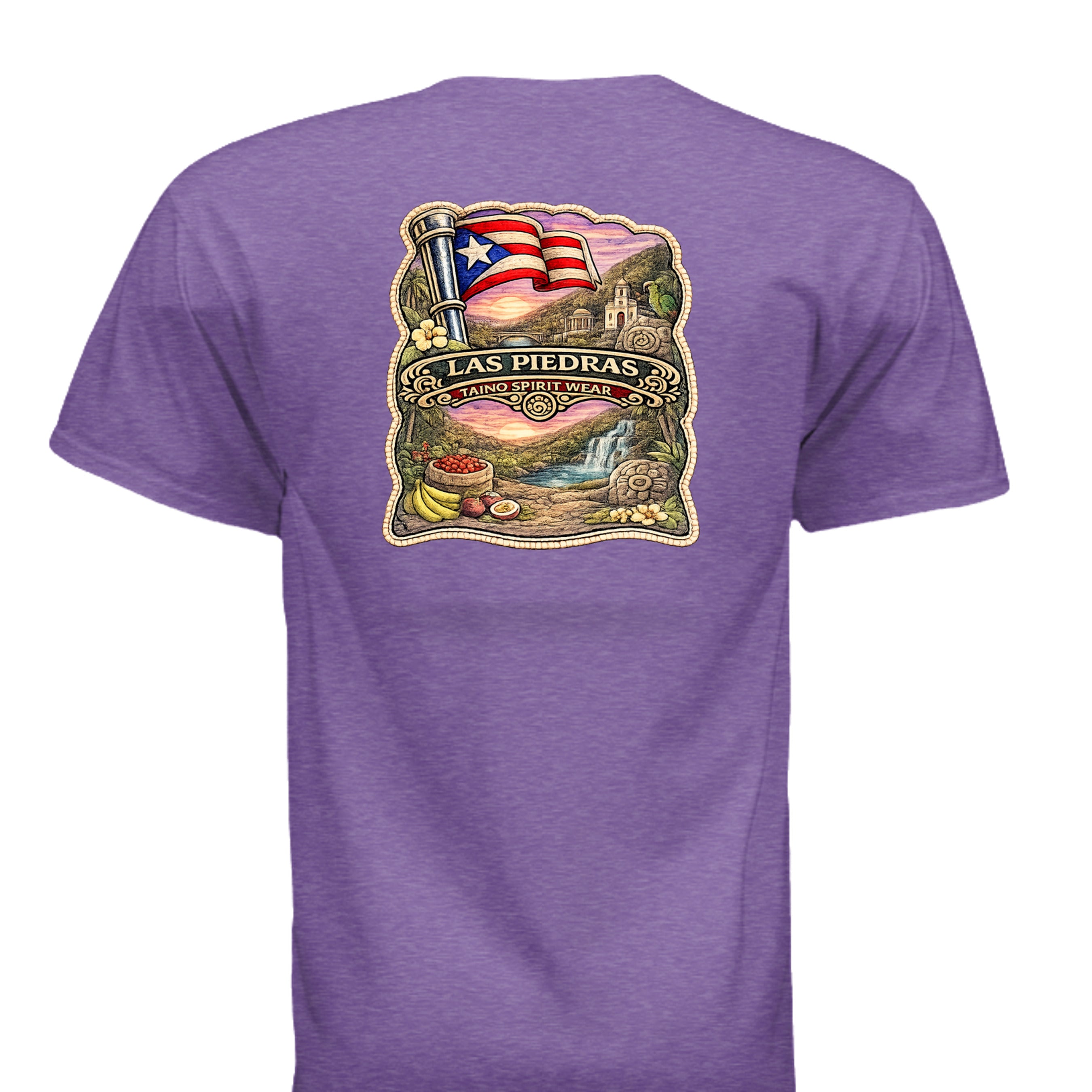 HEATHER PURPLE - G64V - BACK