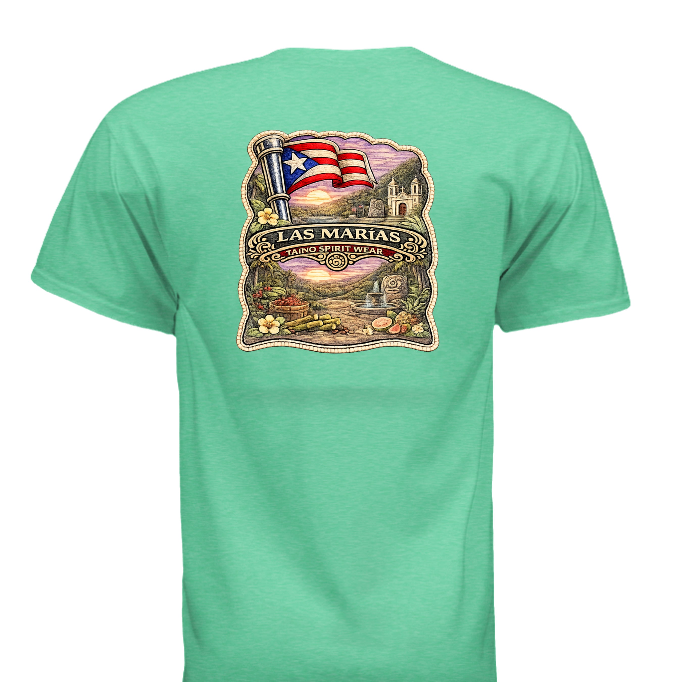 HEATHER IRISH GREEN - G64V - BACK