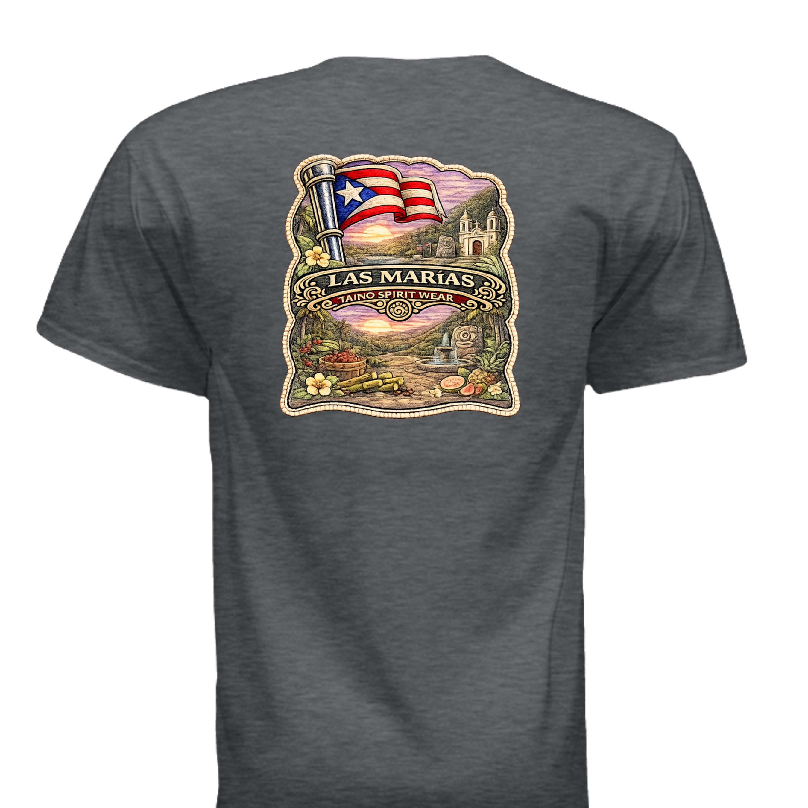 DARK HEATHER - G64V - BACK