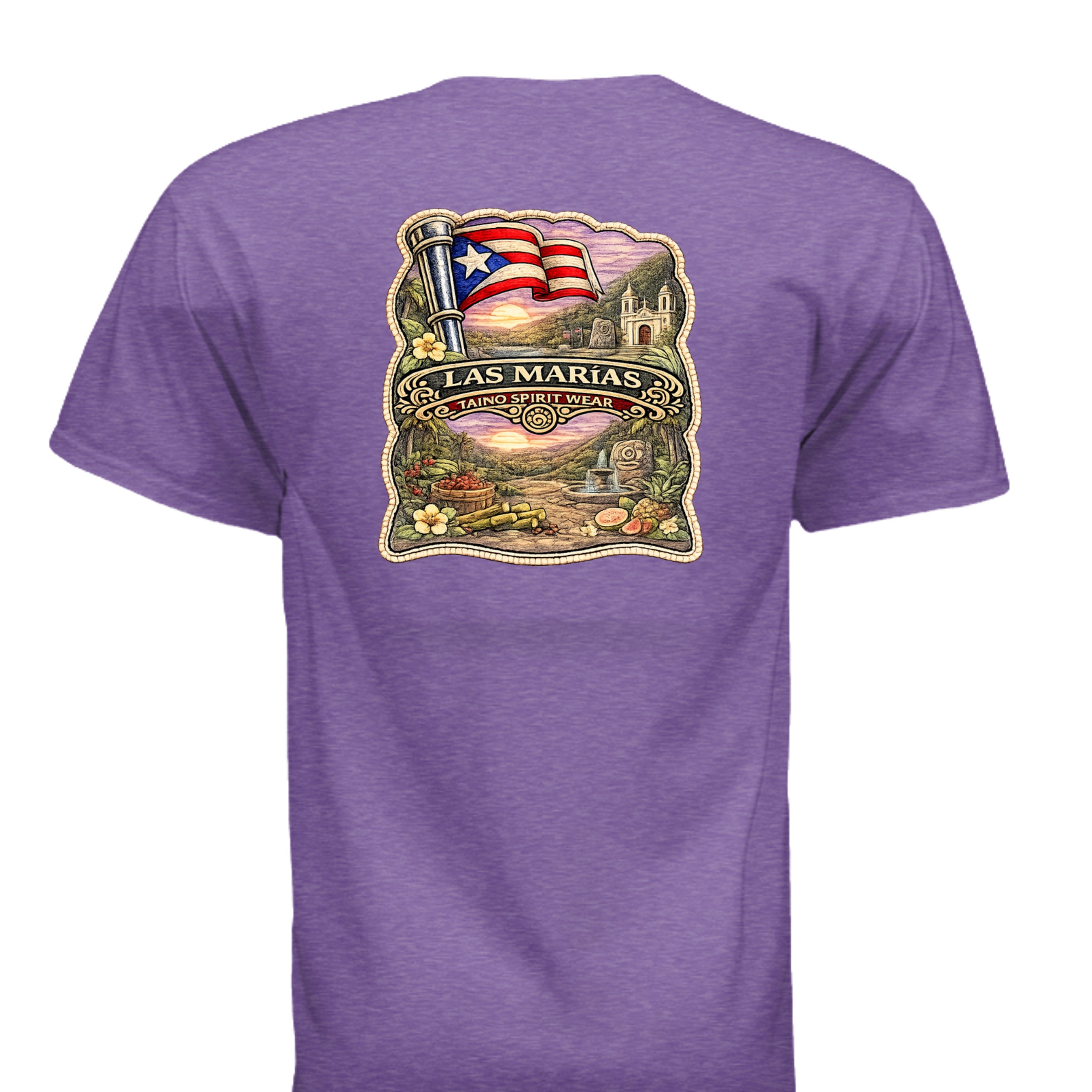 HEATHER PURPLE - G64V - BACK