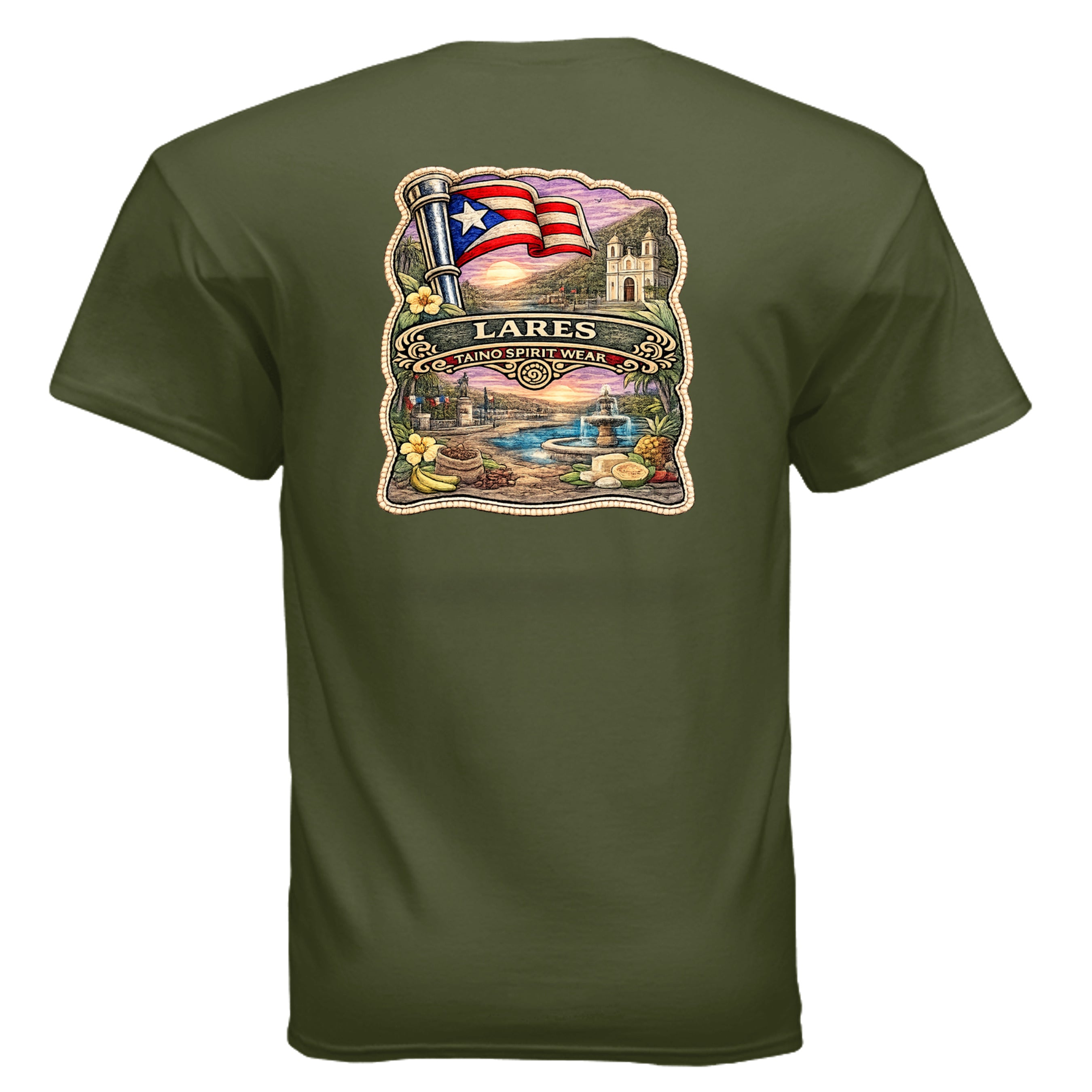 MILITARY GREEN - G500 - BACK