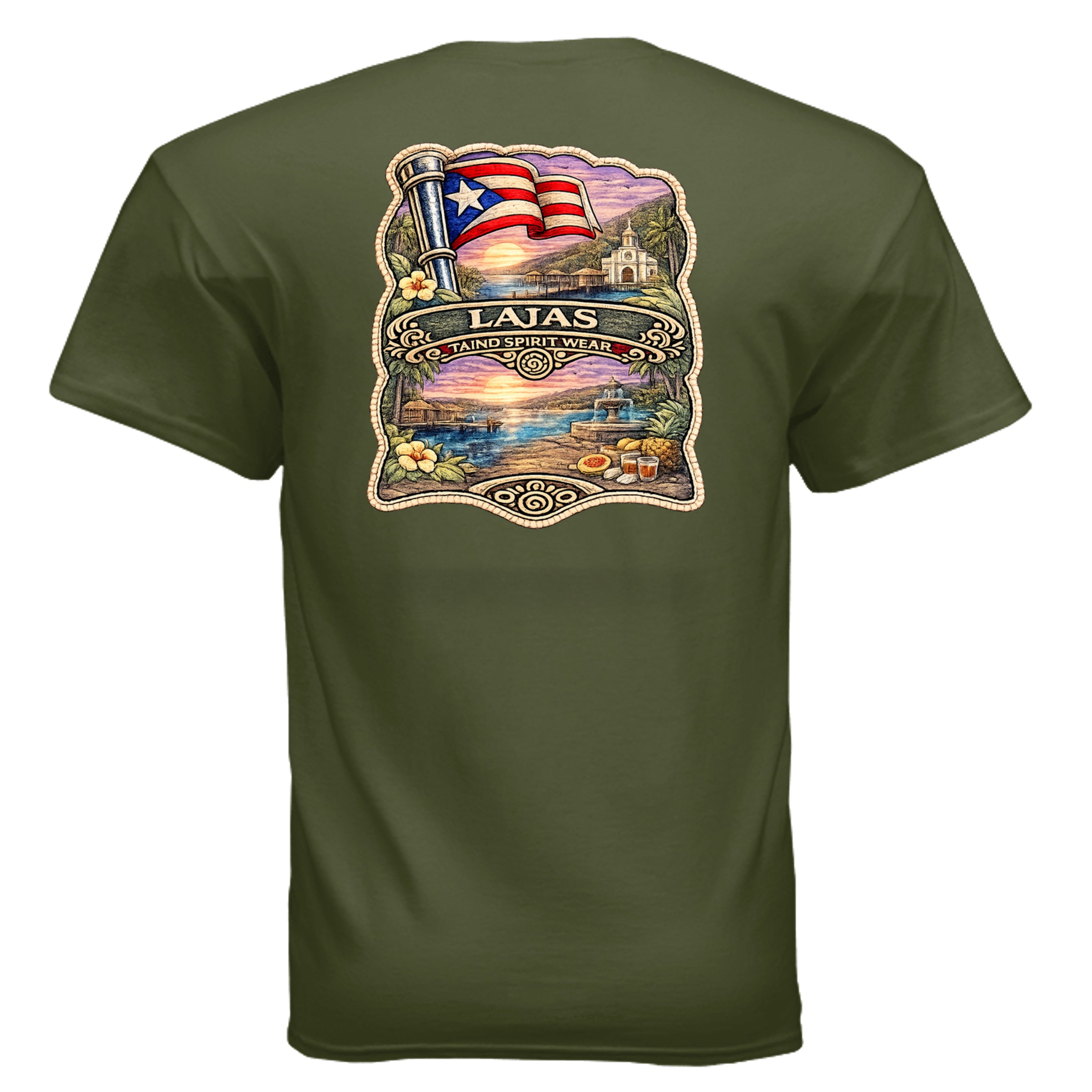 MILITARY GREEN - G500 - BACK