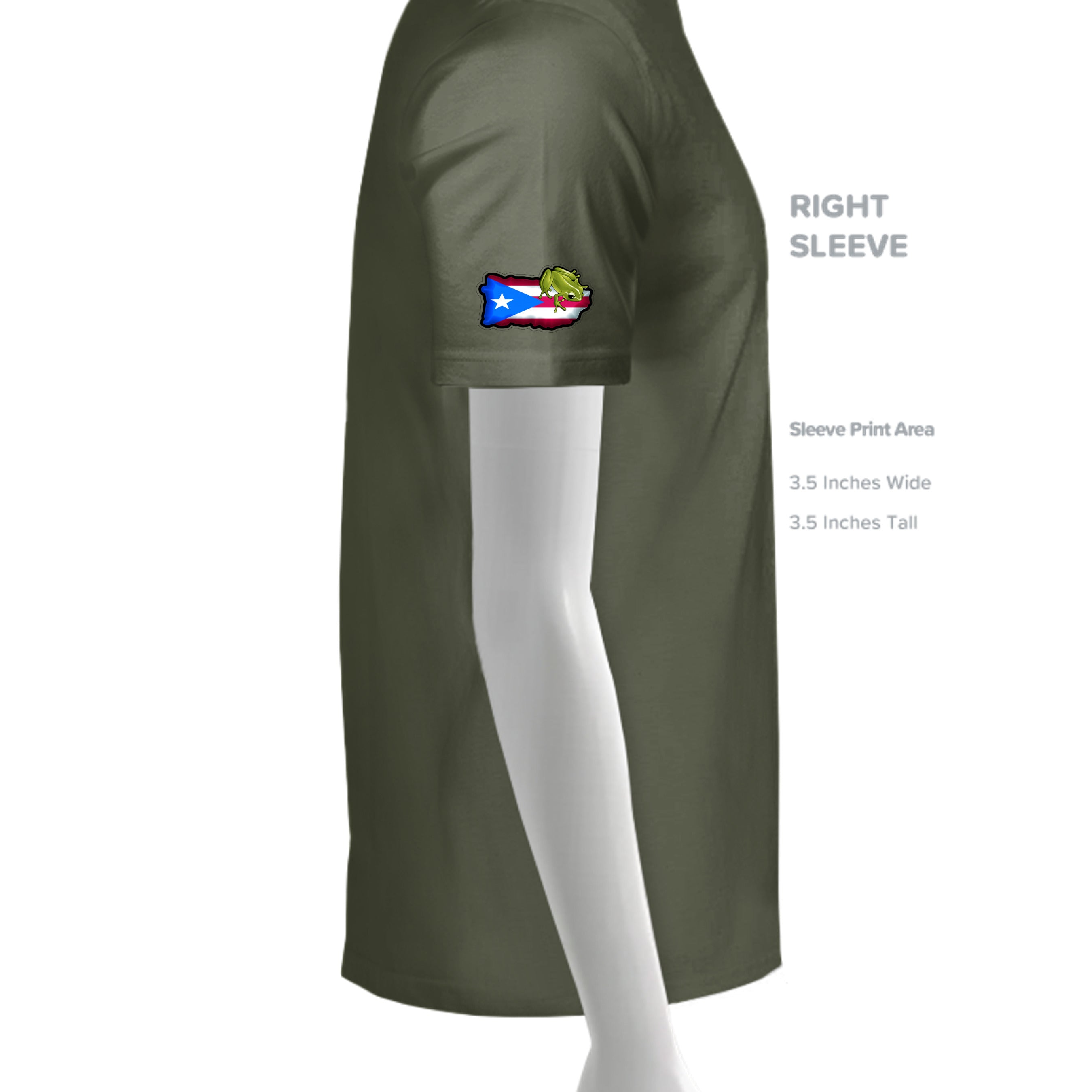 MILITARY GREEN - 3005 - SLEEVE_RIGHT