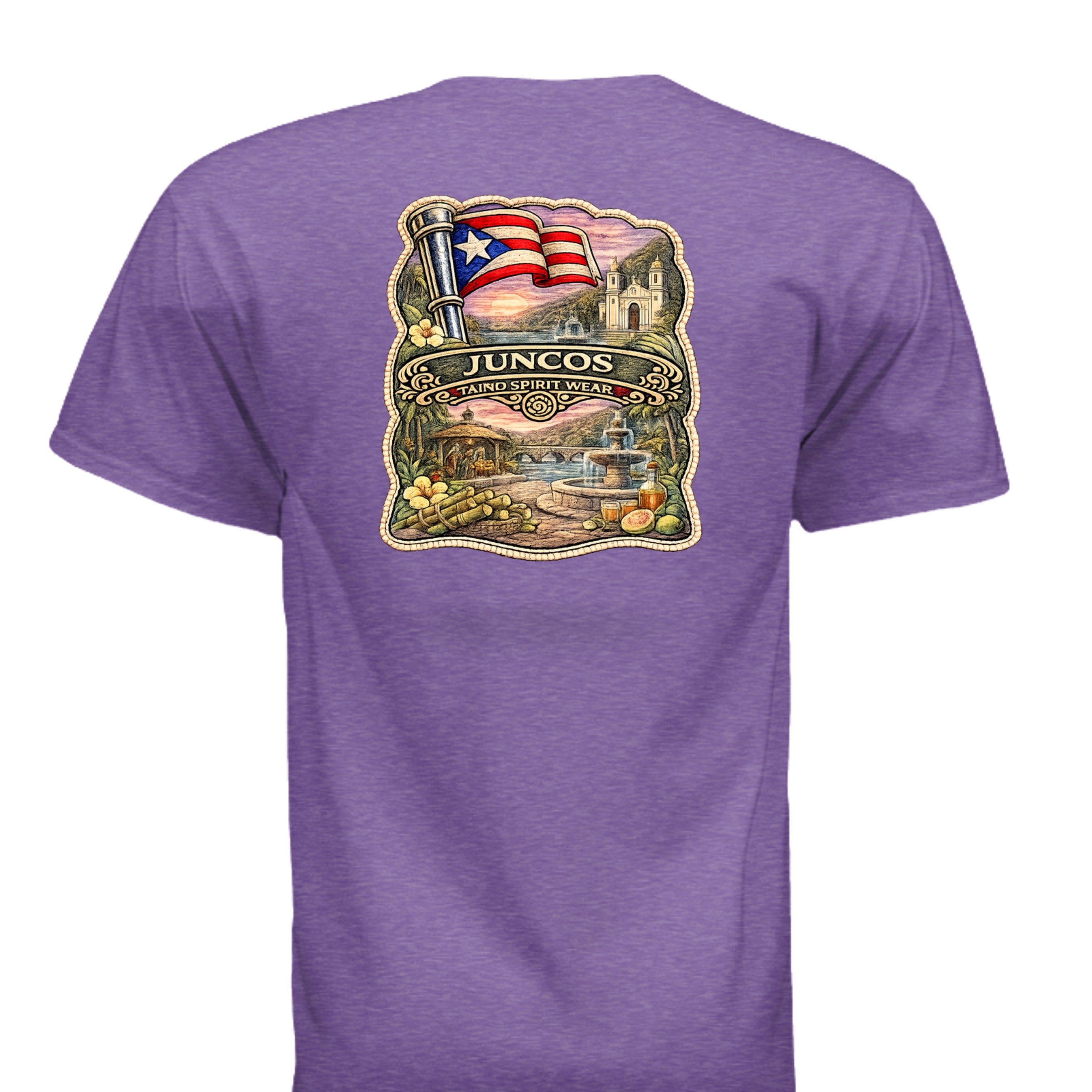 HEATHER PURPLE - G64V - BACK