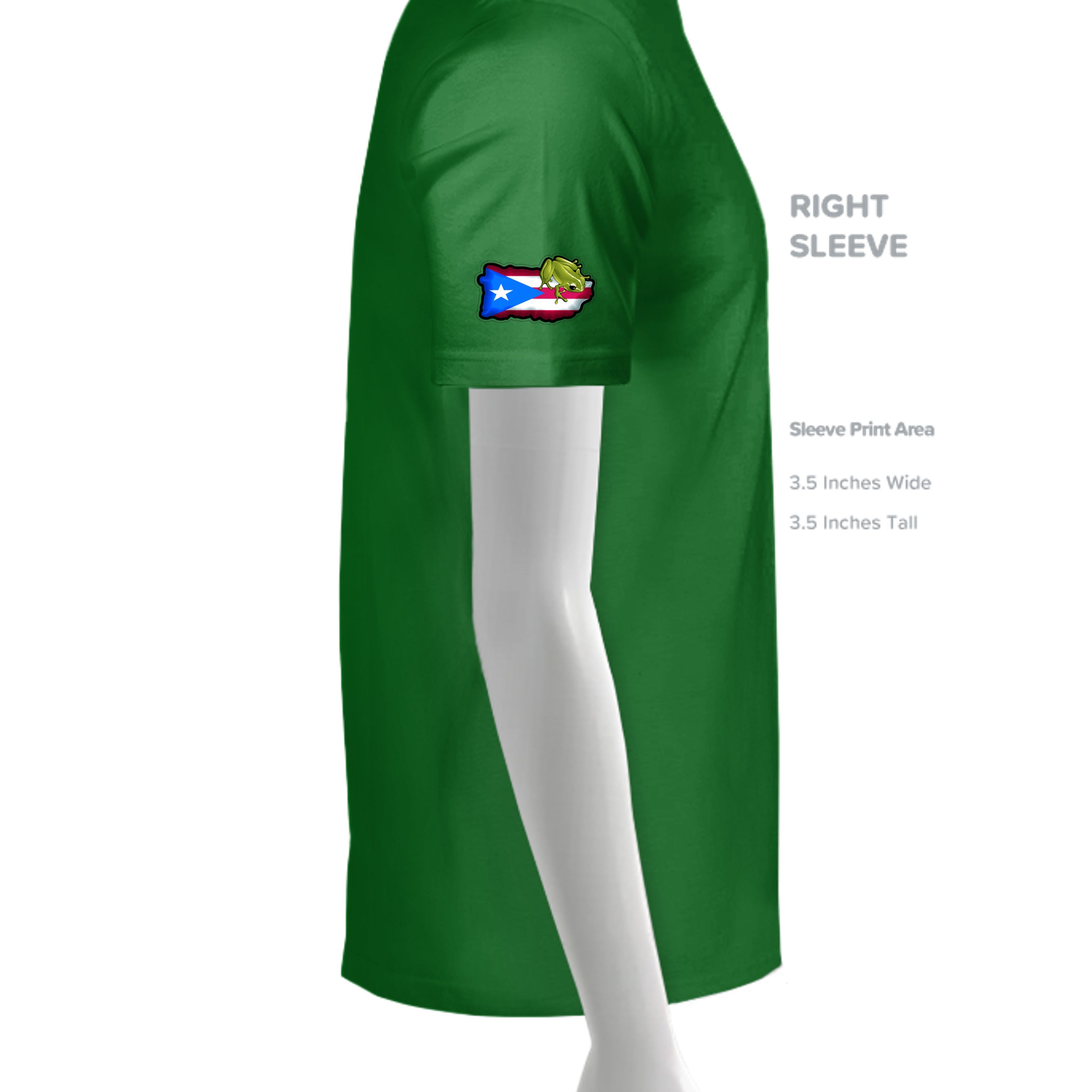 TURF GREEN - G500 - SLEEVE_RIGHT