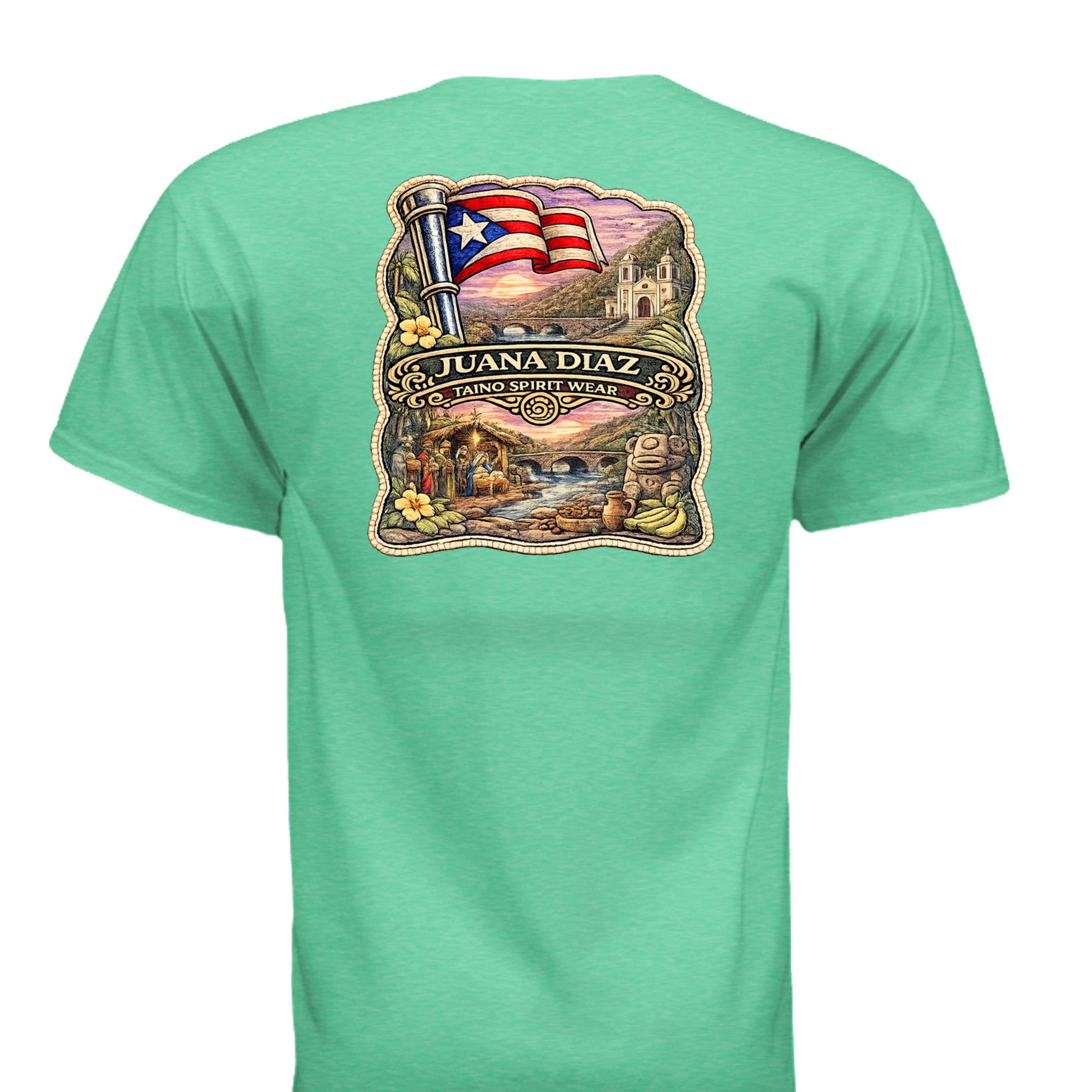 HEATHER IRISH GREEN - G64V - BACK