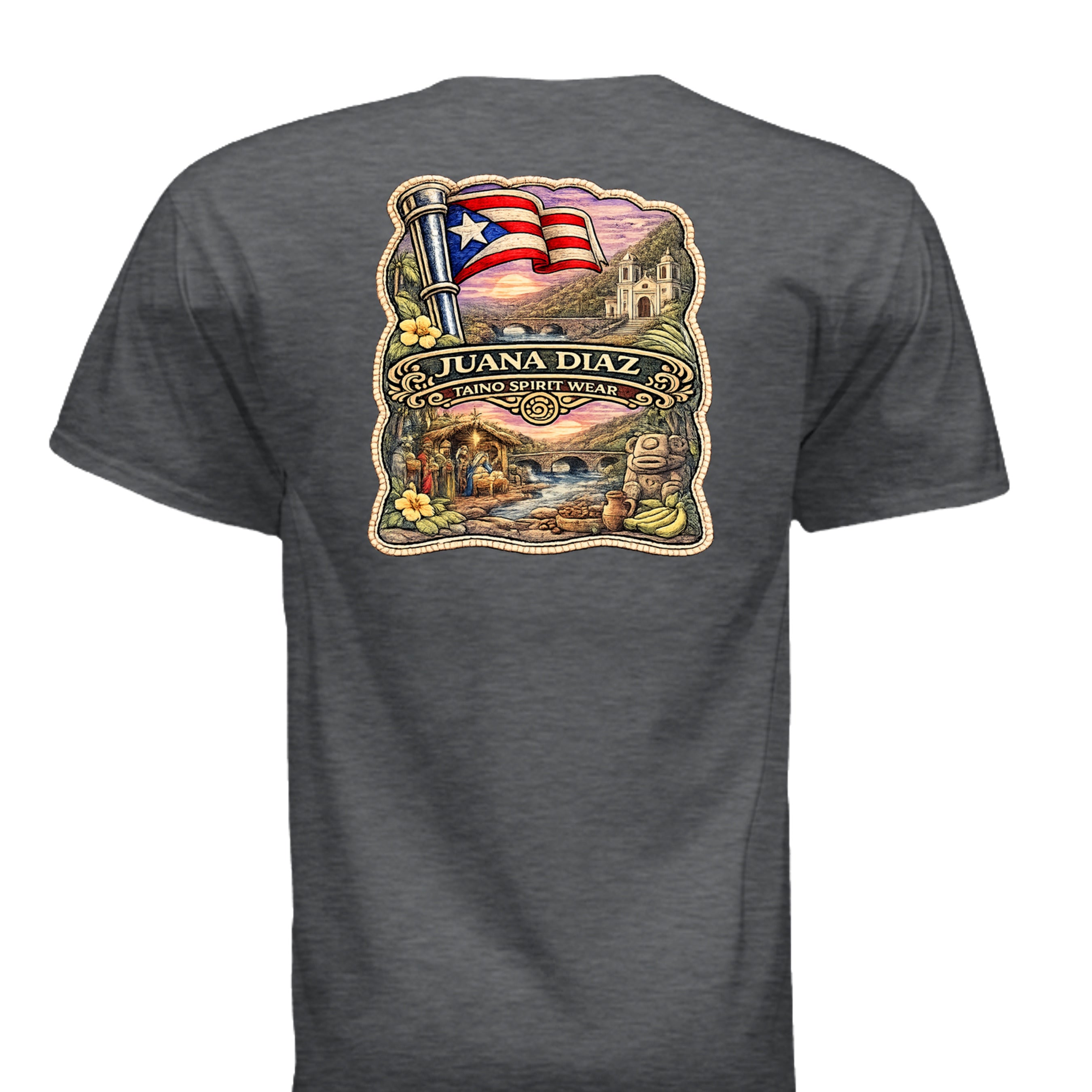 DARK HEATHER - G64V - BACK