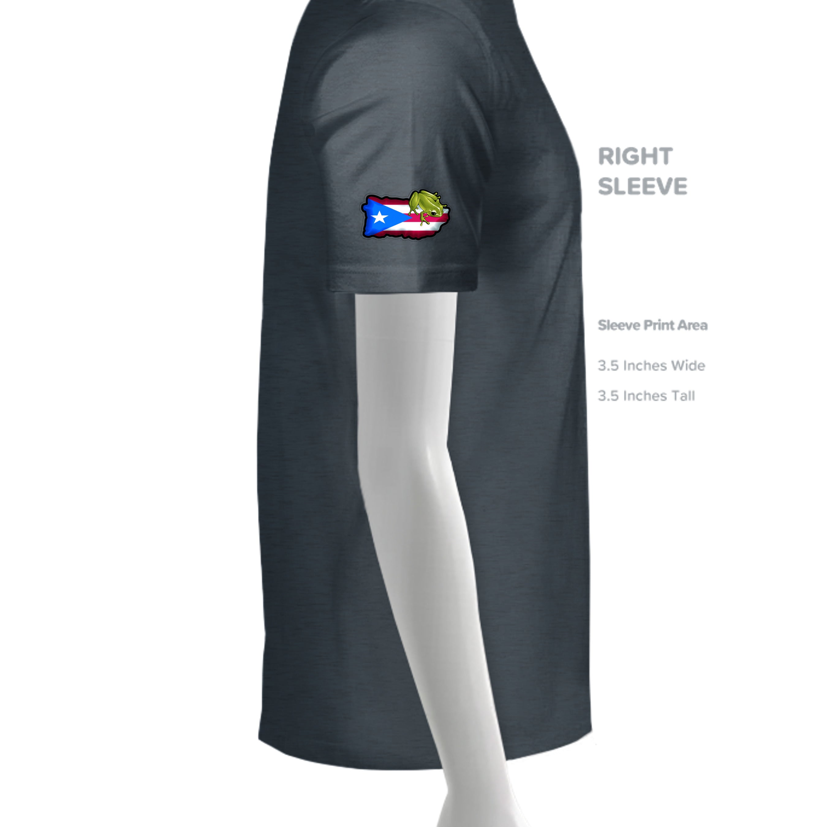 Heather Navy - G500 - SLEEVE_RIGHT