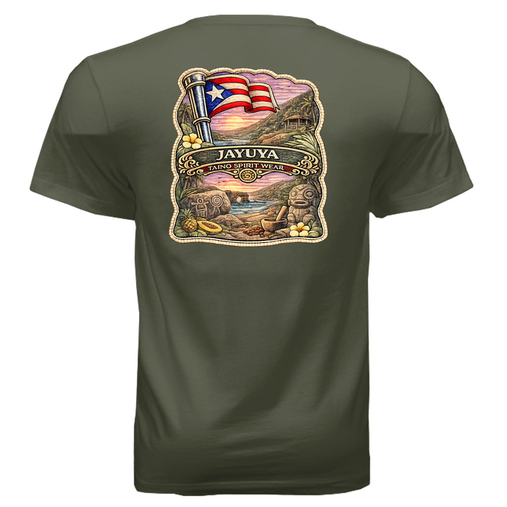 MILITARY GREEN - 3005 - BACK